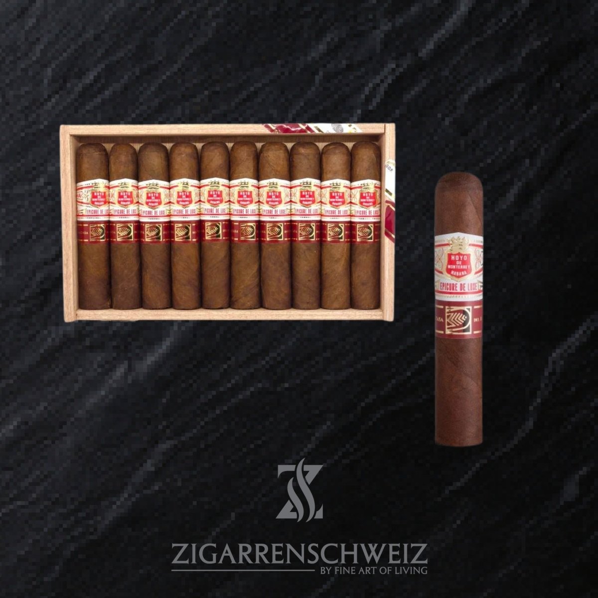Hoyo de Monterrey Epicure de Luxe Magicos LCDH - Zigarrenschweiz Online Zigarren Boutique - 