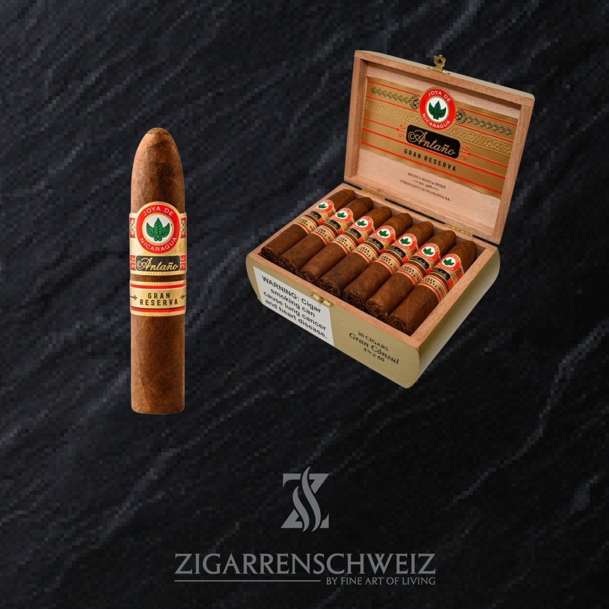 Joya de Nicaragua Antaño Gran Reserva Gran Consul - Zigarrenschweiz Online Zigarren Boutique - 