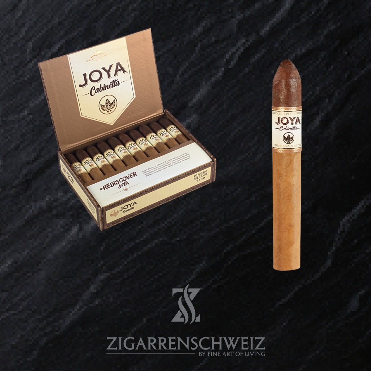 Joya de Nicaragua Cabinetta Belicoso - Zigarrenschweiz Online Zigarren Boutique - 