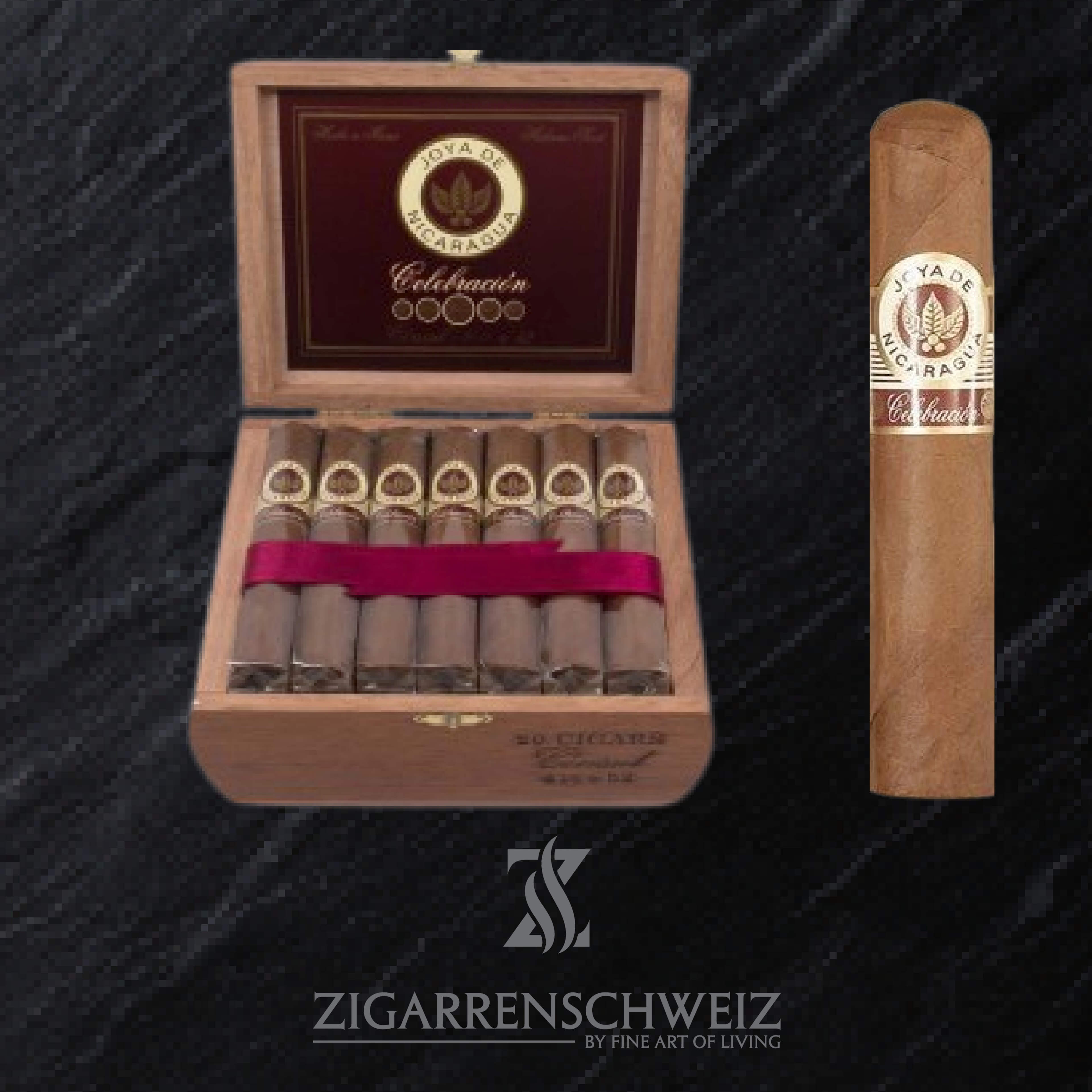 Joya de Nicaragua Celebracion Consul Robusto 20er Zigarren Kiste offen