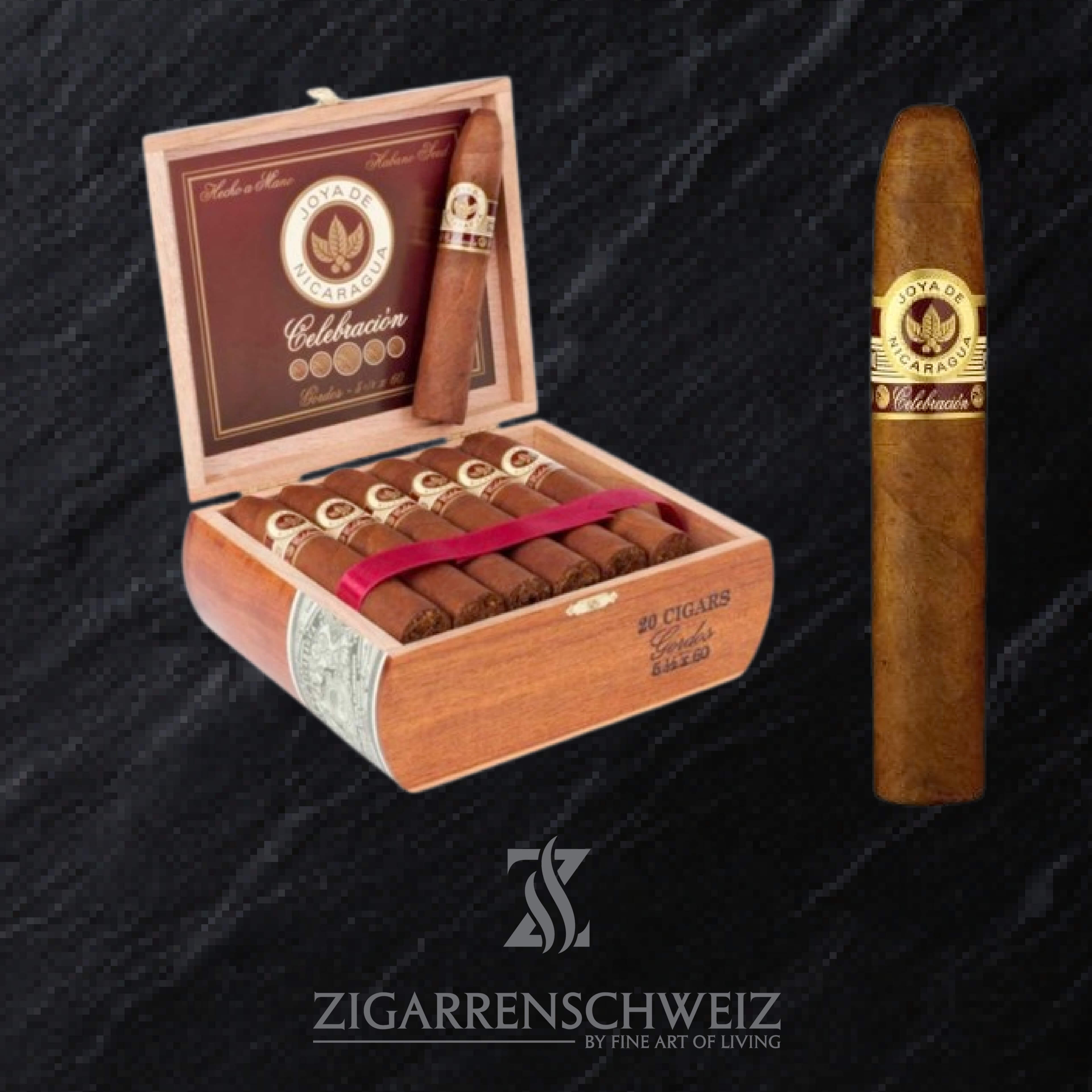 Joya de Nicaragua Celebracion Gordo Zigarren Kiste offen