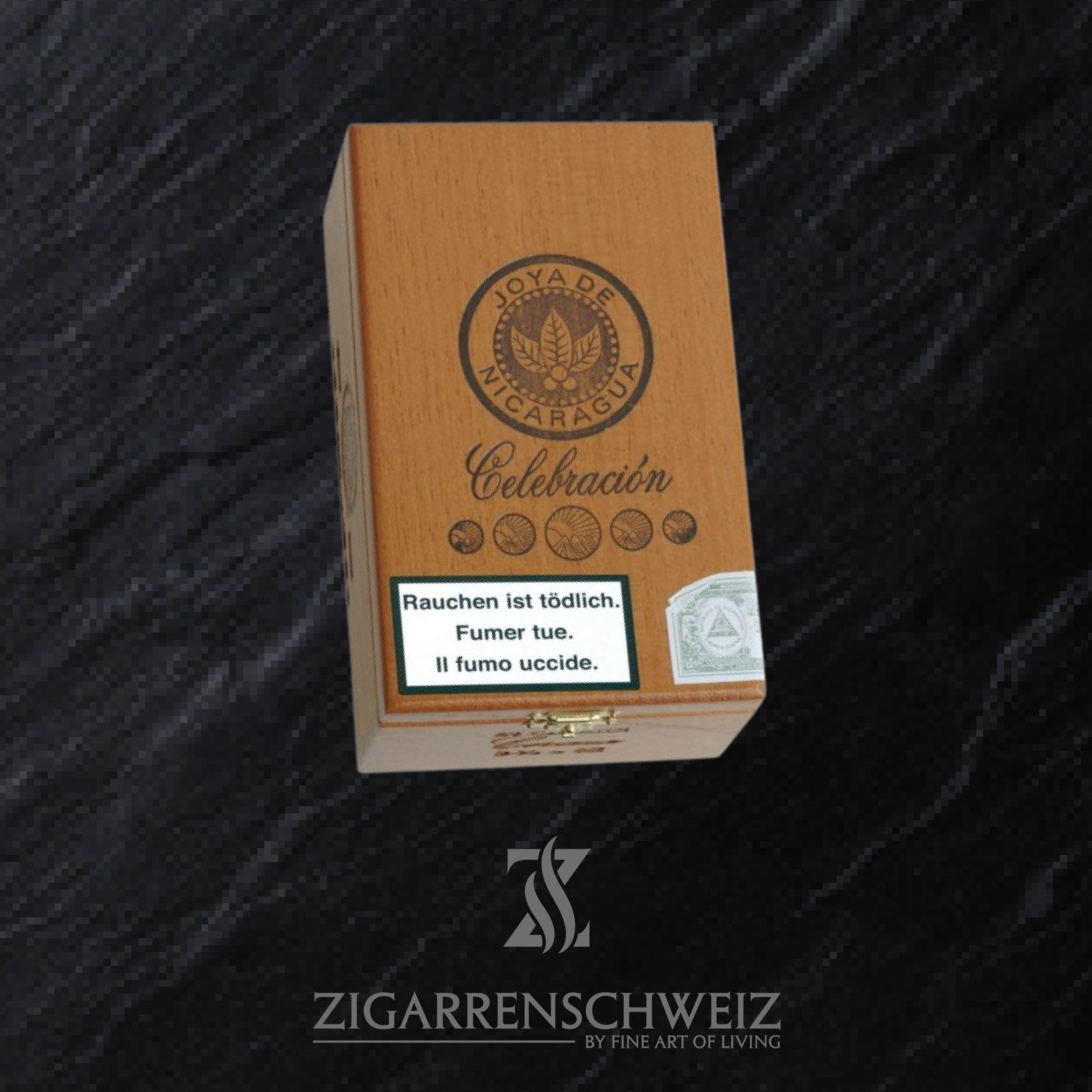 Joya de Nicaragua Celebracion Torpedo Zigarren Kiste geschlossen