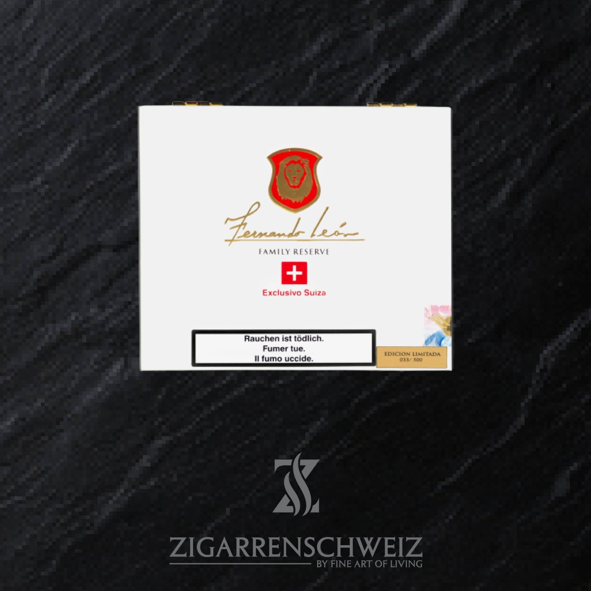 La Aurora Fernando Leon Suiza Corona Gordo Limited Edition - Zigarrenschweiz Online Zigarren Boutique - 