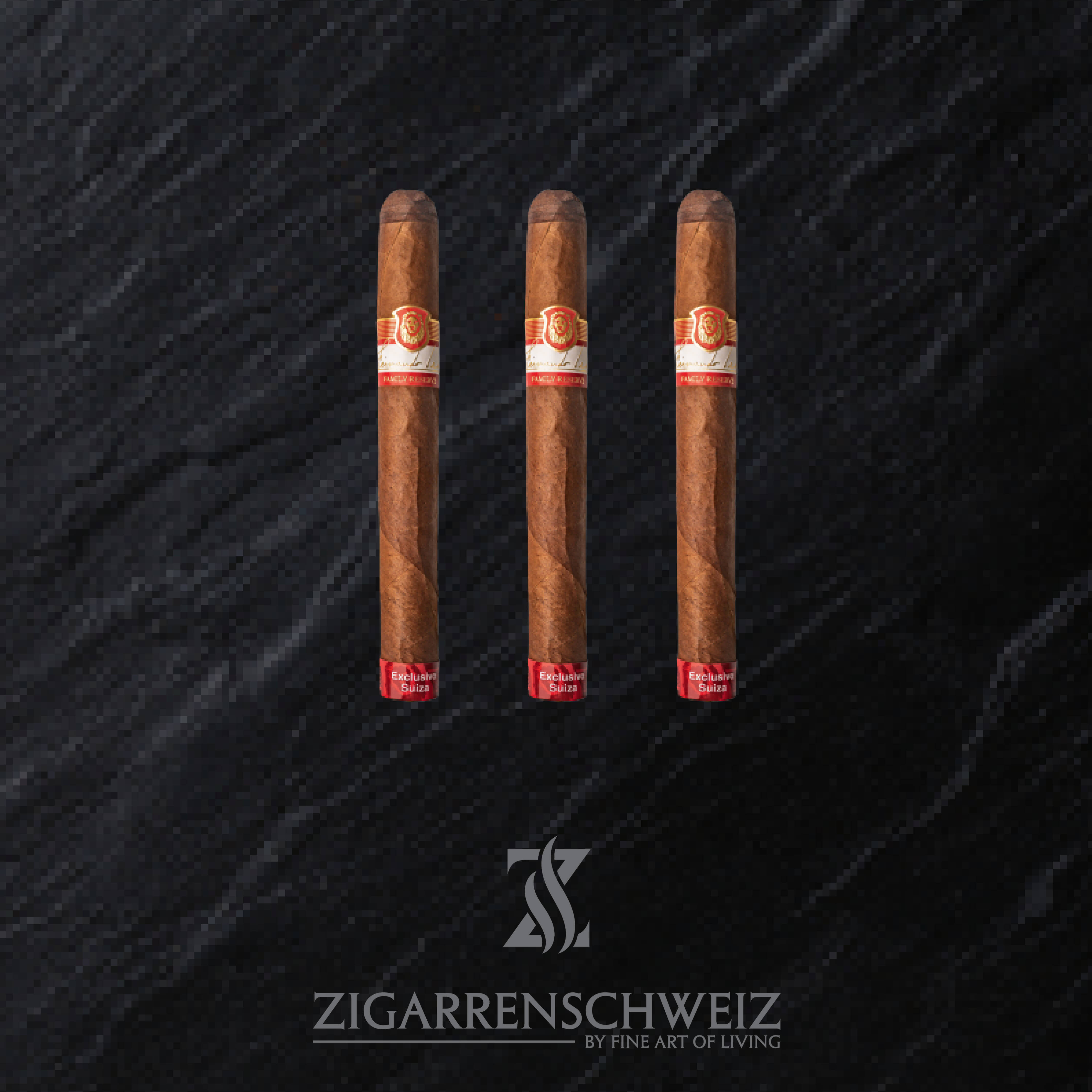 La Aurora Fernando Leon Suiza Corona Gordo Limited Edition Zigarren 3er Etui von Zigarren Schweiz