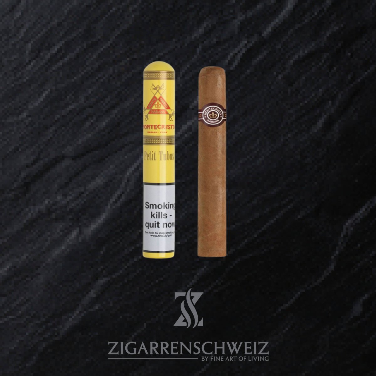 Montecristo Petit Tubos - Zigarrenschweiz Online Zigarren Boutique - 