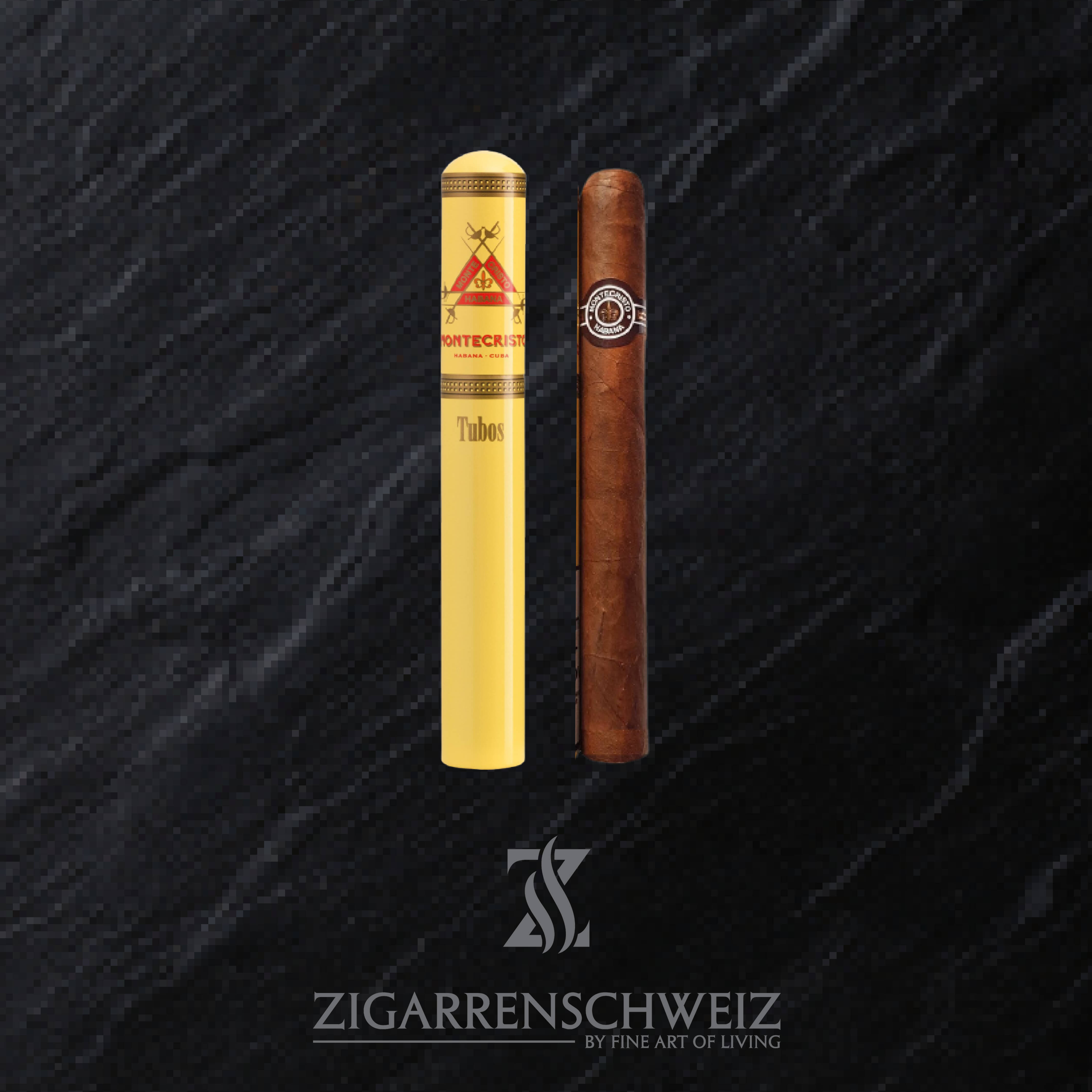 Montecristo Tubos Zigarre aus Kuba