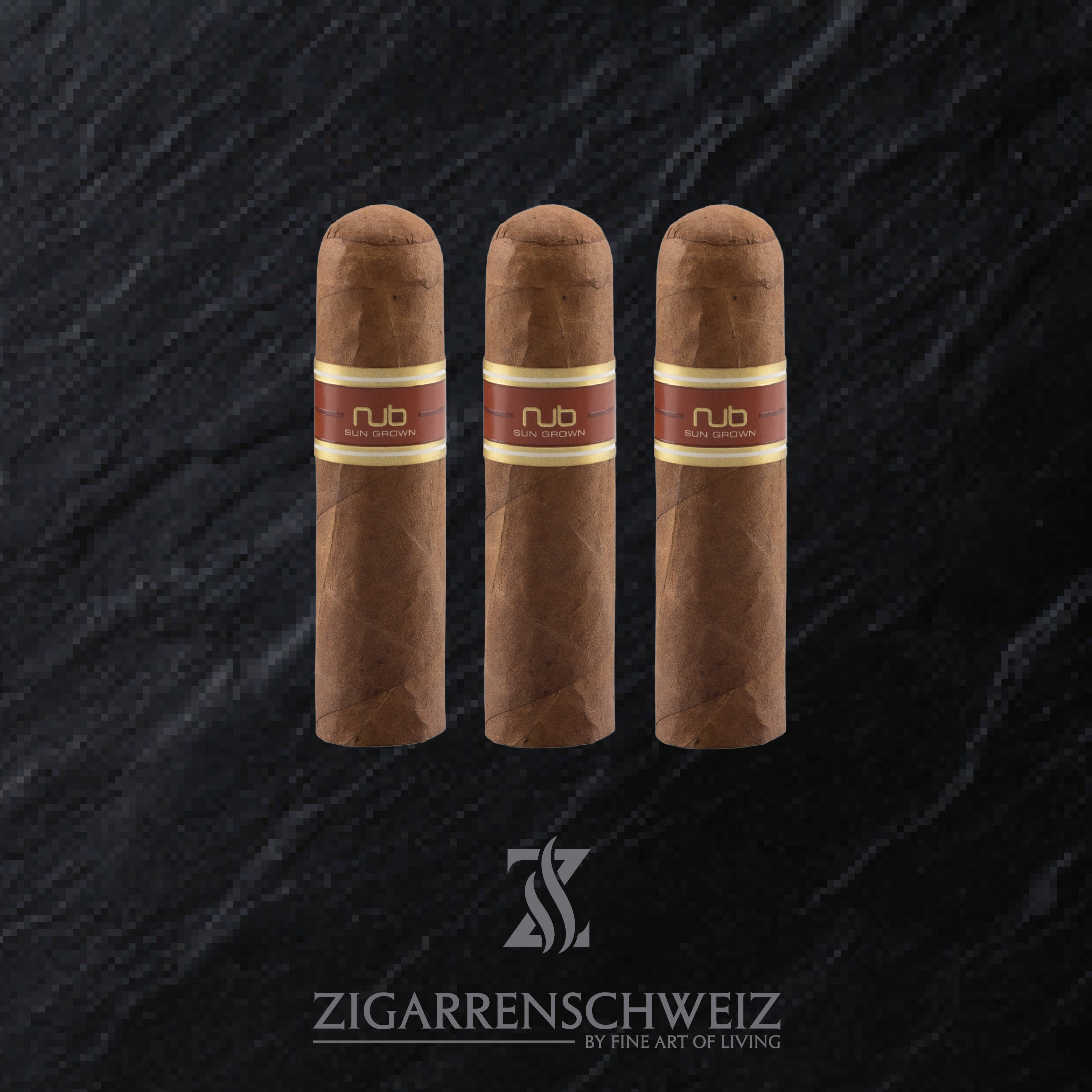NUB Sungrown 358 Zigarren 3er Etui von Zigarren Schweiz