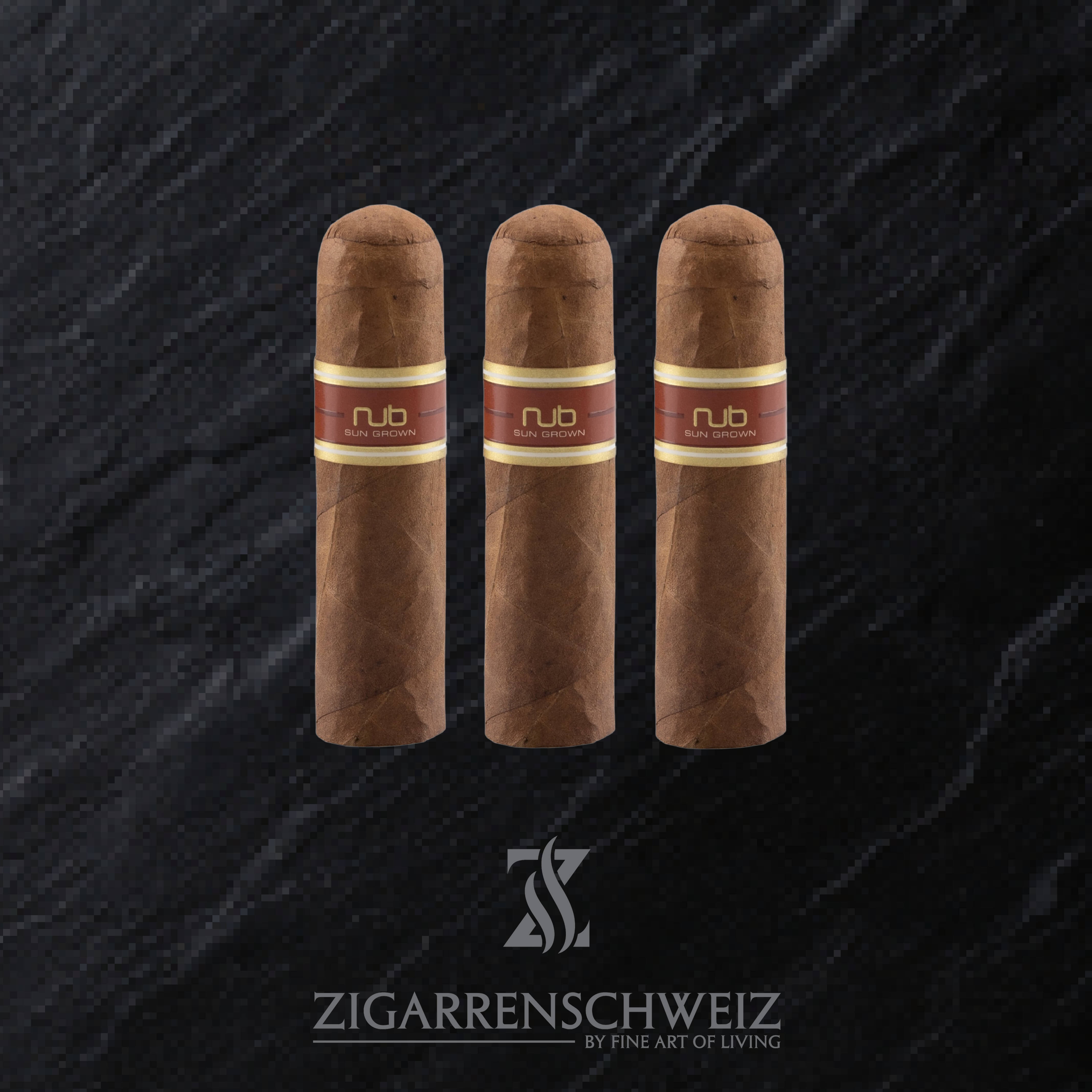 NUB Sungrown 358 Zigarren 3er Etui von Zigarren Schweiz