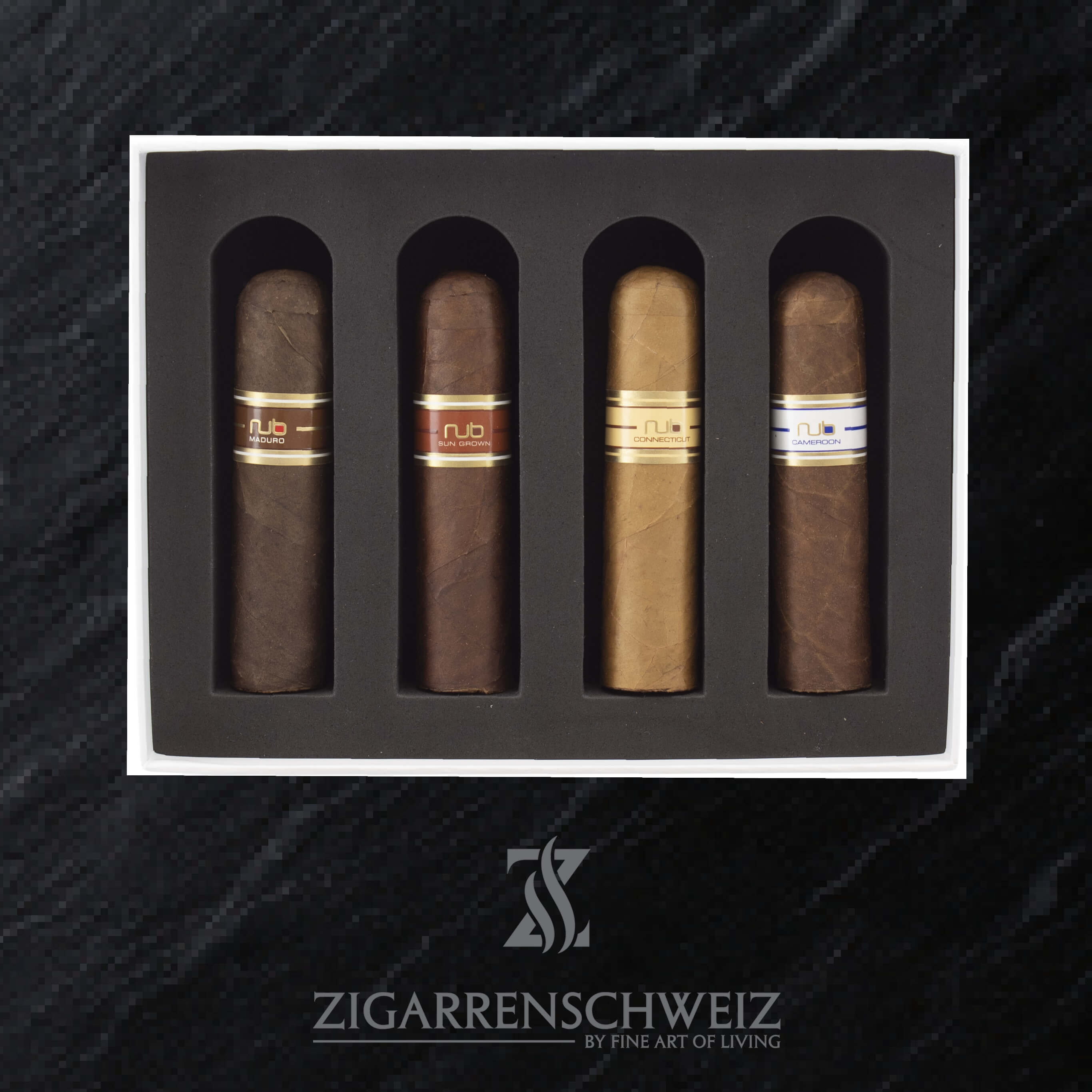 NUB Tubos 460er Zigarren Variety Sampler einzelne Zigarren