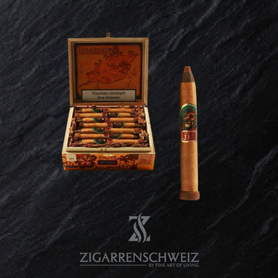 Island Jim No. 2 Connecticut by Oscar Valladares (Torpedo) - Zigarrenschweiz Online Zigarren Boutique - 