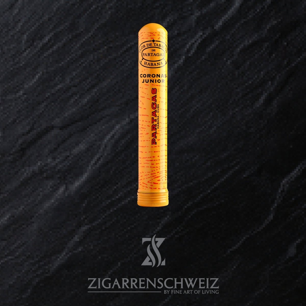 Partagas Coronas Junior Alu Tubo - Zigarrenschweiz Online Zigarren Boutique - 