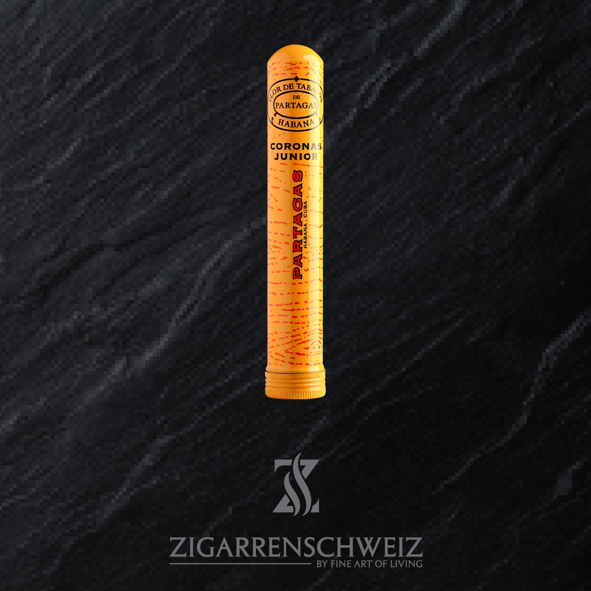 Partagas Coronas Junior Zigarre Alu Tubo