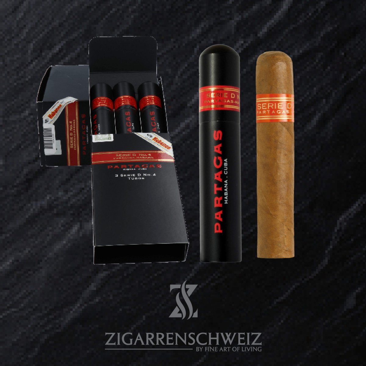 Partagas Serie D No. 4 - Zigarrenschweiz Online Zigarren Boutique - 