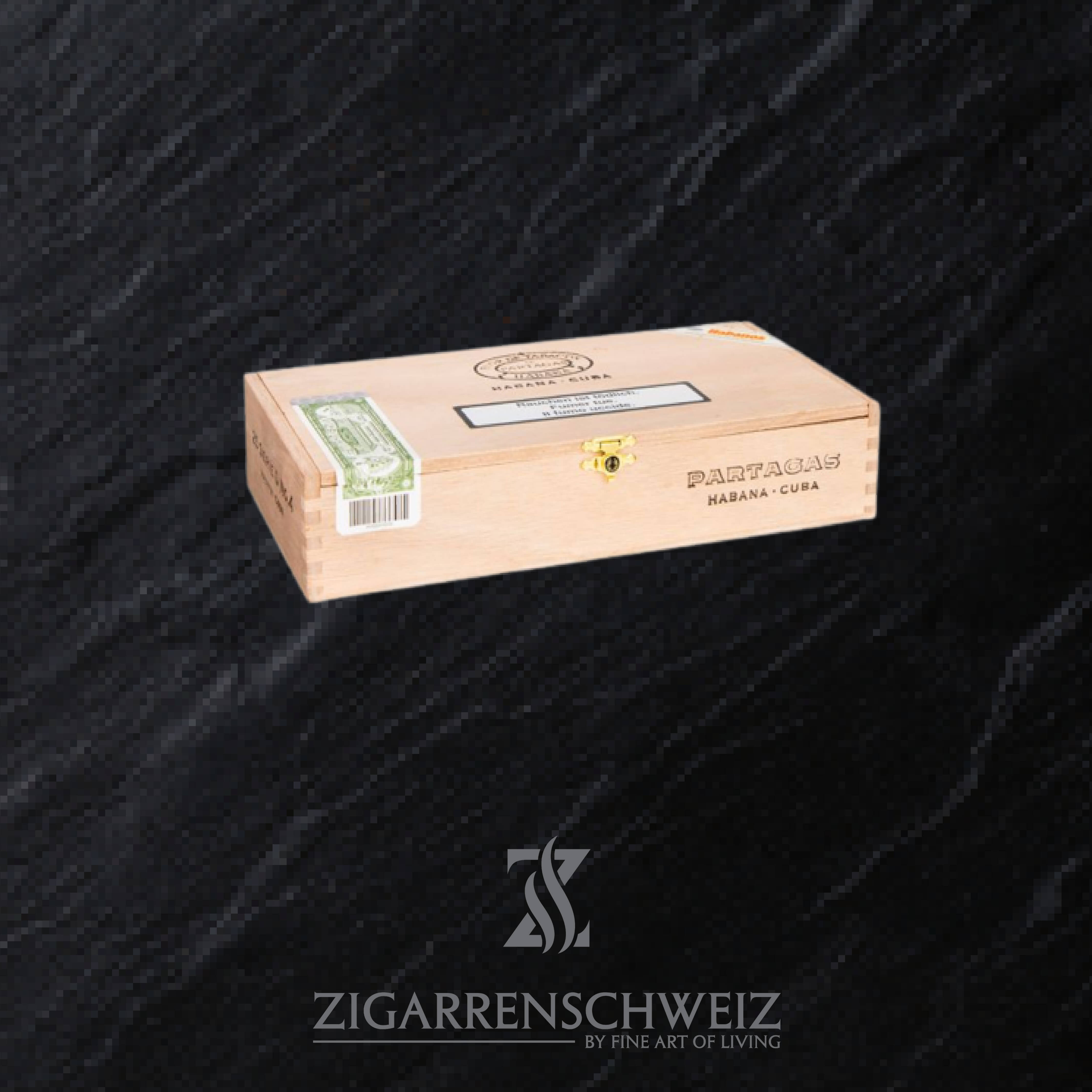 25er Kiste Partagas Serie D No. 4 Zigarren geschlossen
