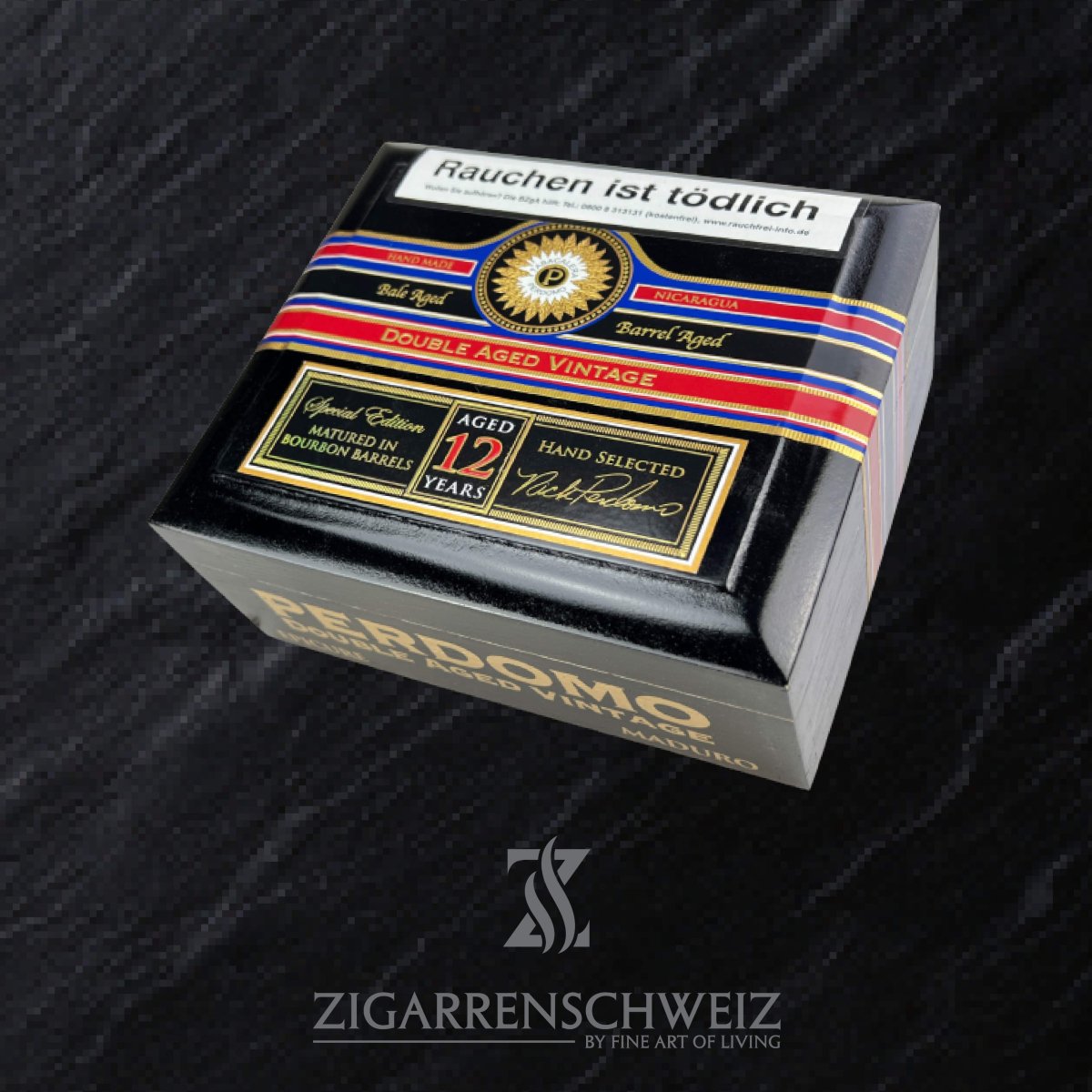 Perdomo Double Aged 12 Years Maduro Epicure - Zigarrenschweiz Online Zigarren Boutique - 