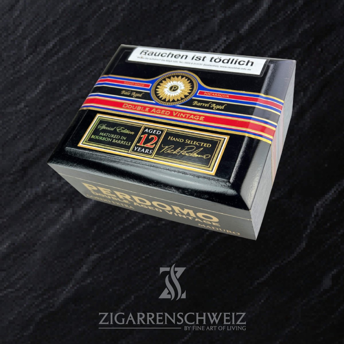 Perdomo Double Aged 12 Years Maduro Godro Extra - Zigarrenschweiz Online Zigarren Boutique - 