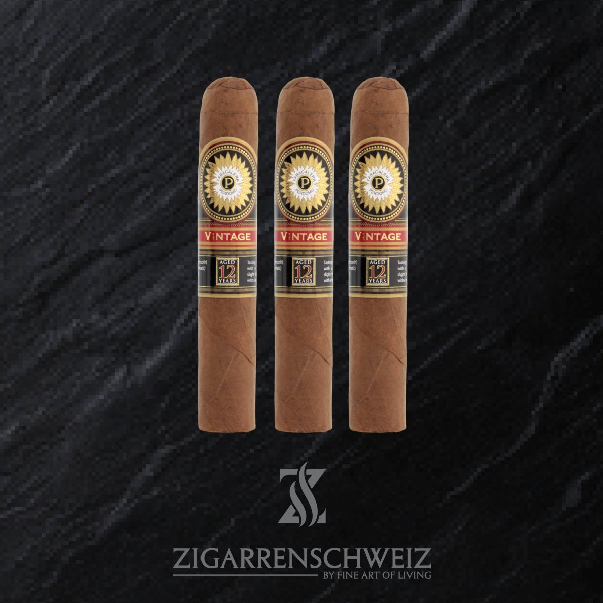 Perdomo Double Aged 12 Years Sun Grown Robusto - Zigarrenschweiz Online Zigarren Boutique - 