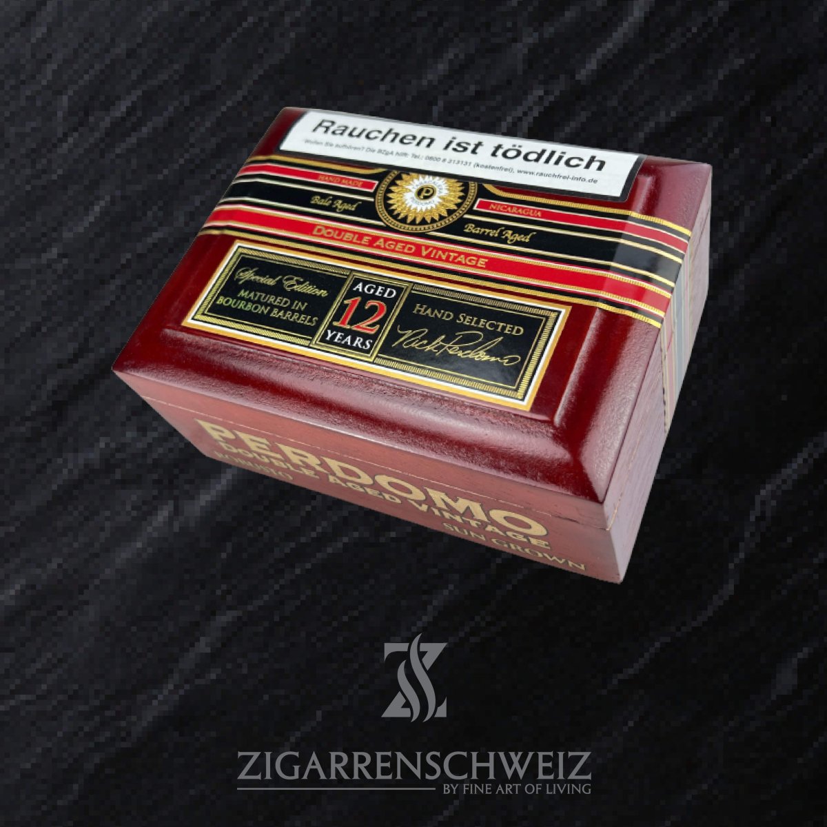Perdomo Double Aged 12 Years Sun Grown Robusto - Zigarrenschweiz Online Zigarren Boutique - 