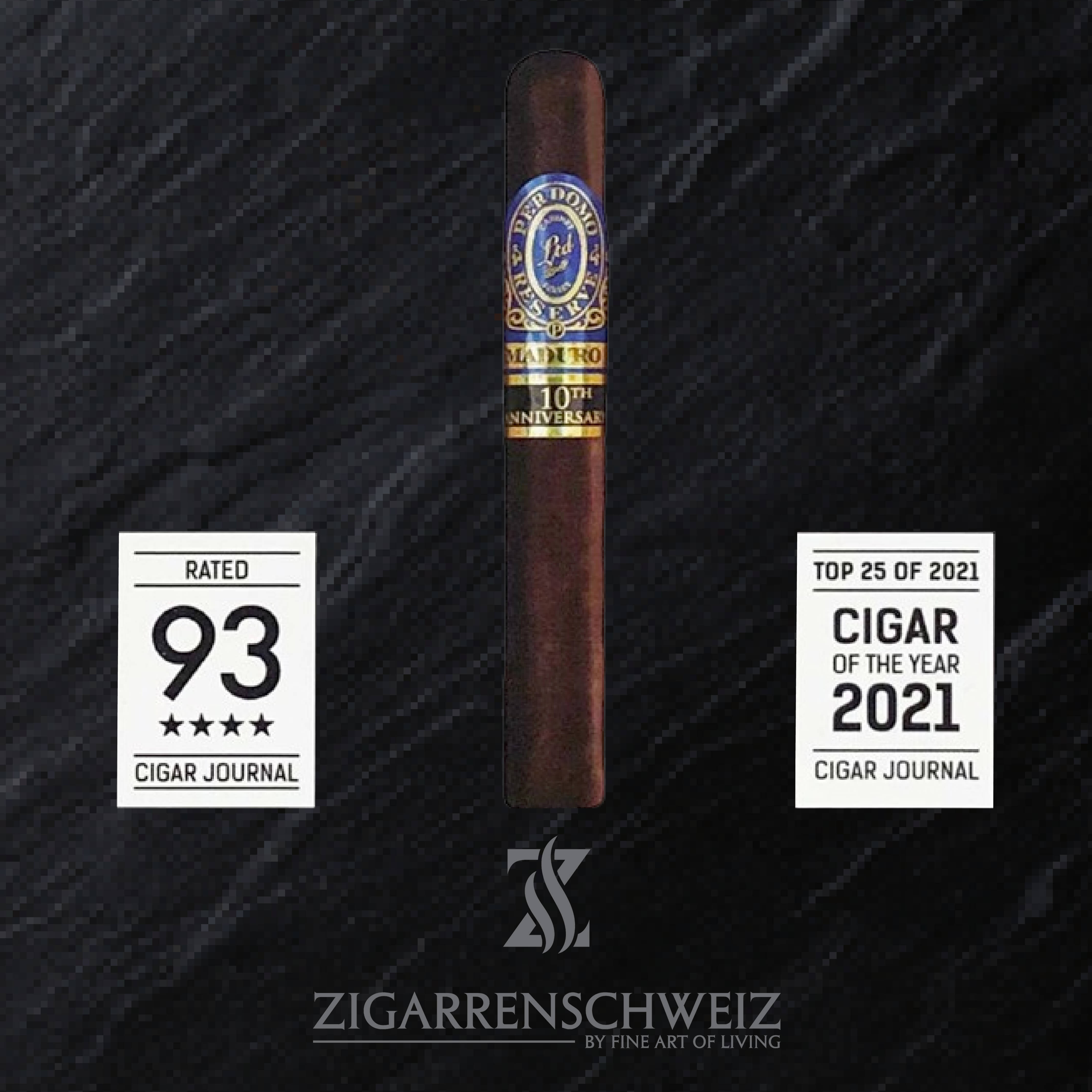 Perdomo Reserve 10th Anniversary Box-Pressed Epicure Zigarre