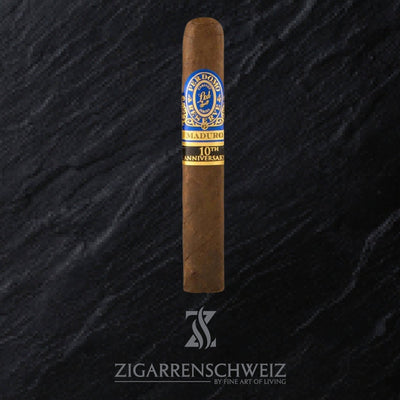 Perdomo Reserve 10th Anniversary Maduro Box - Pressed Super Toro - Zigarrenschweiz Online Zigarren Boutique - 