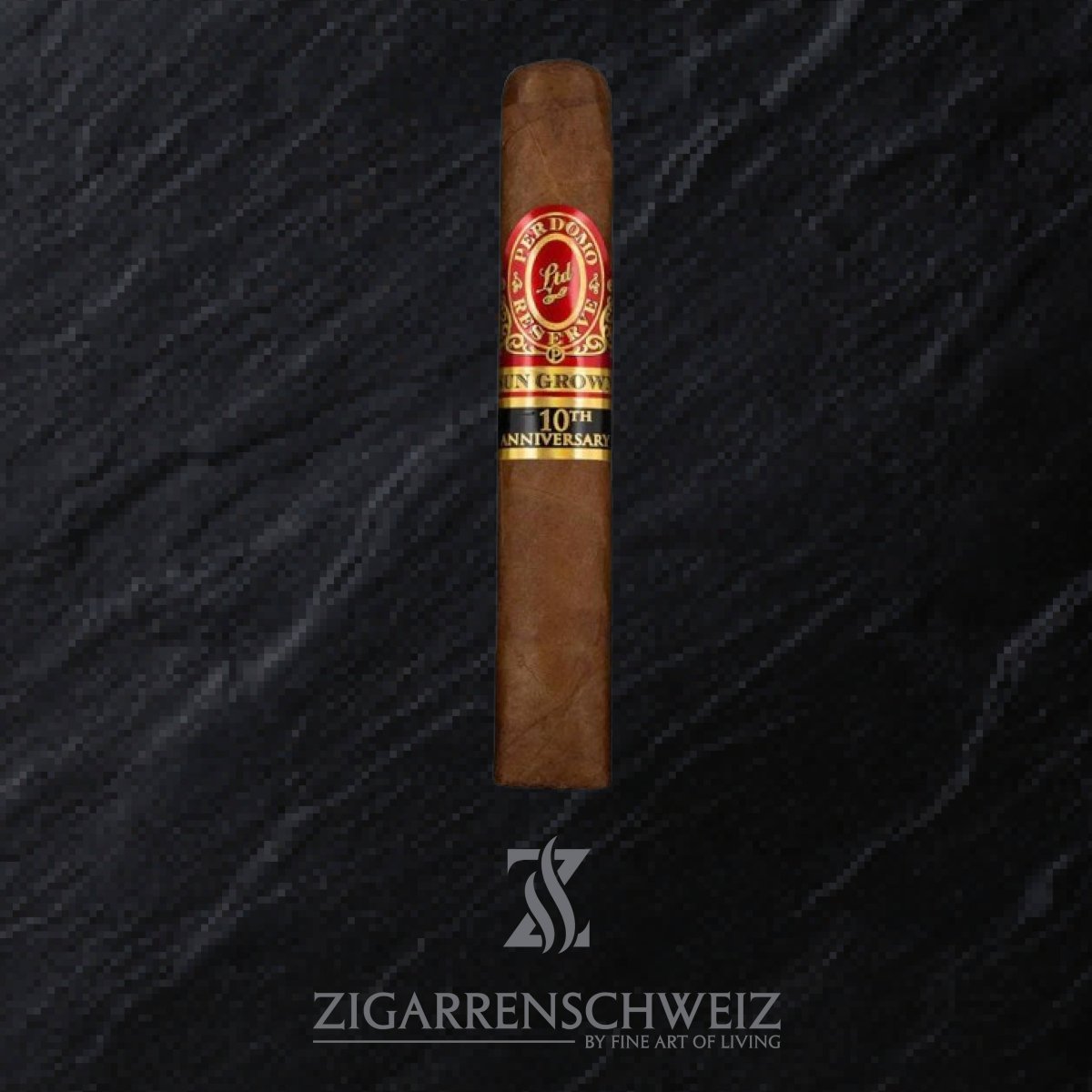 Perdomo Reserve 10th Anniversary Sun Grown Box - Pressed Super Toro - Zigarrenschweiz Online Zigarren Boutique - 