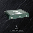 Plasencia Alma Fuerte Colorado Claro Eduardo I, geschlossene 10er Zigarrenkiste aus Holz mit Plasencia Logo