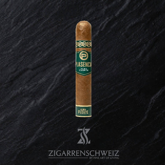 Plasencia Alma Fuerte Colorado Claro Robustus II, einzelne Robusto Grande Zigarre mit hellem Colorado-Claro-Deckblatt
