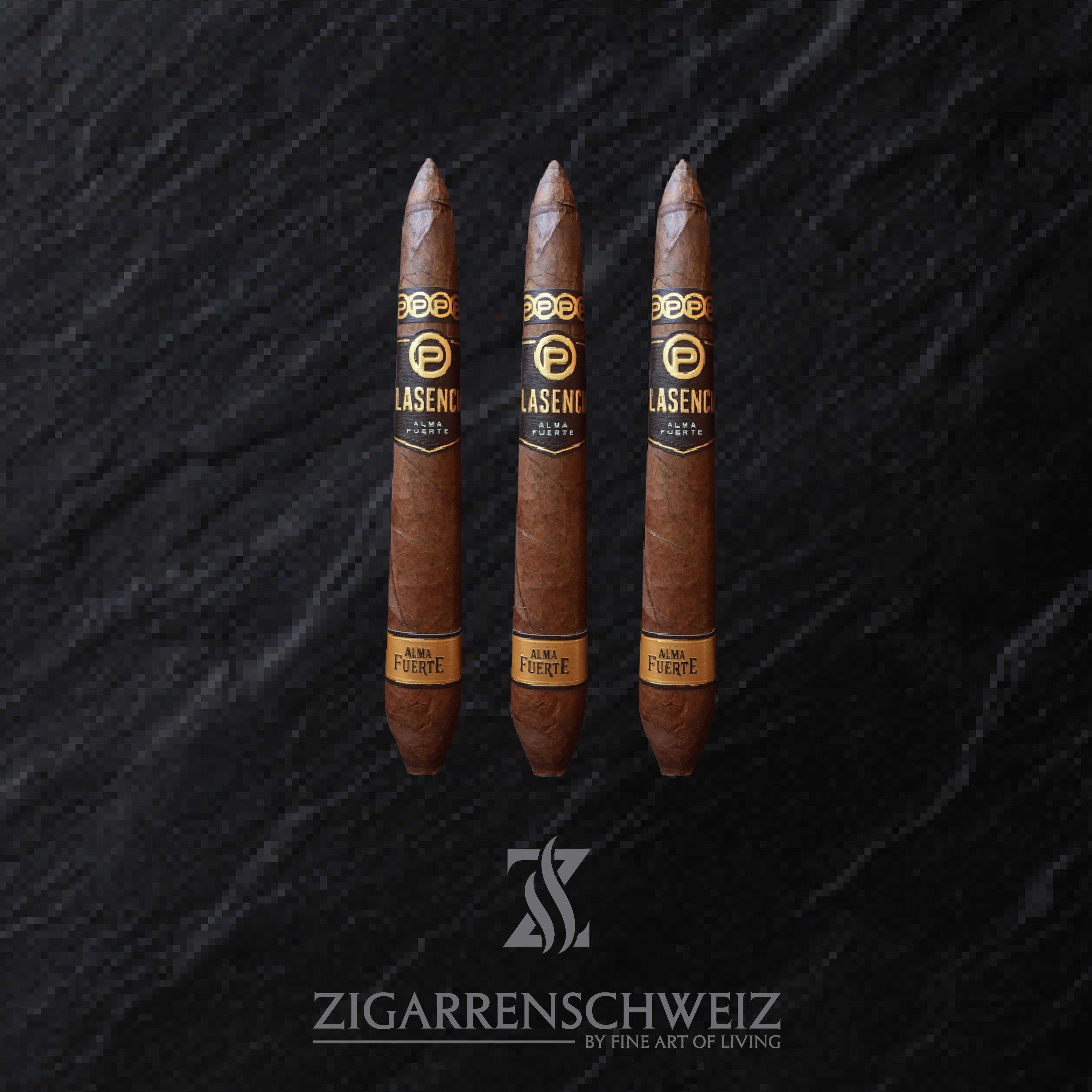 Plasencia Alma Fuerte Generacion V (Salomones Format) Zigarren 3er Zigarren Etui von Zigarren Schweiz