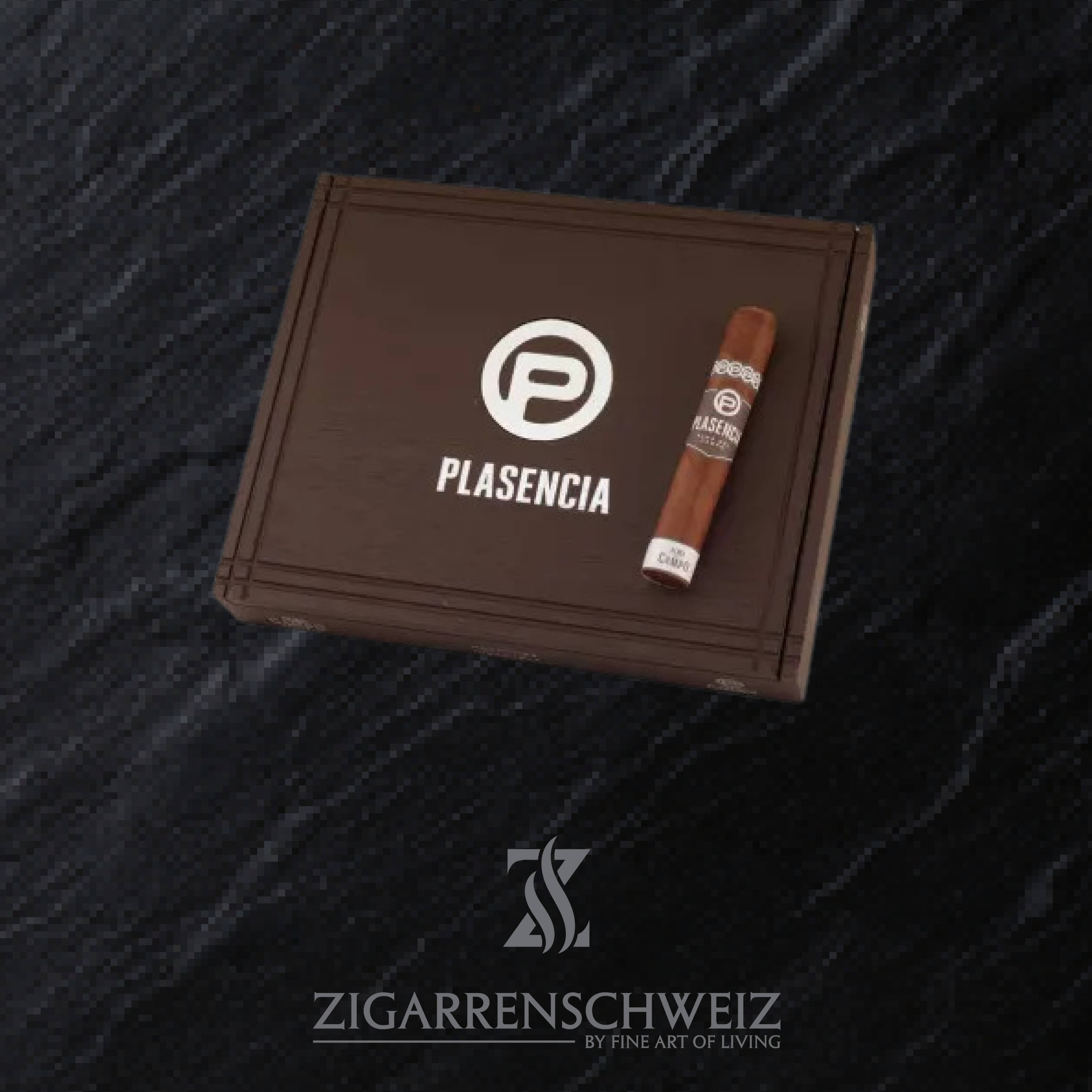 geschlossene Kiste Plasencia Alma del Campo Tribu Zigarren im Robusto Format