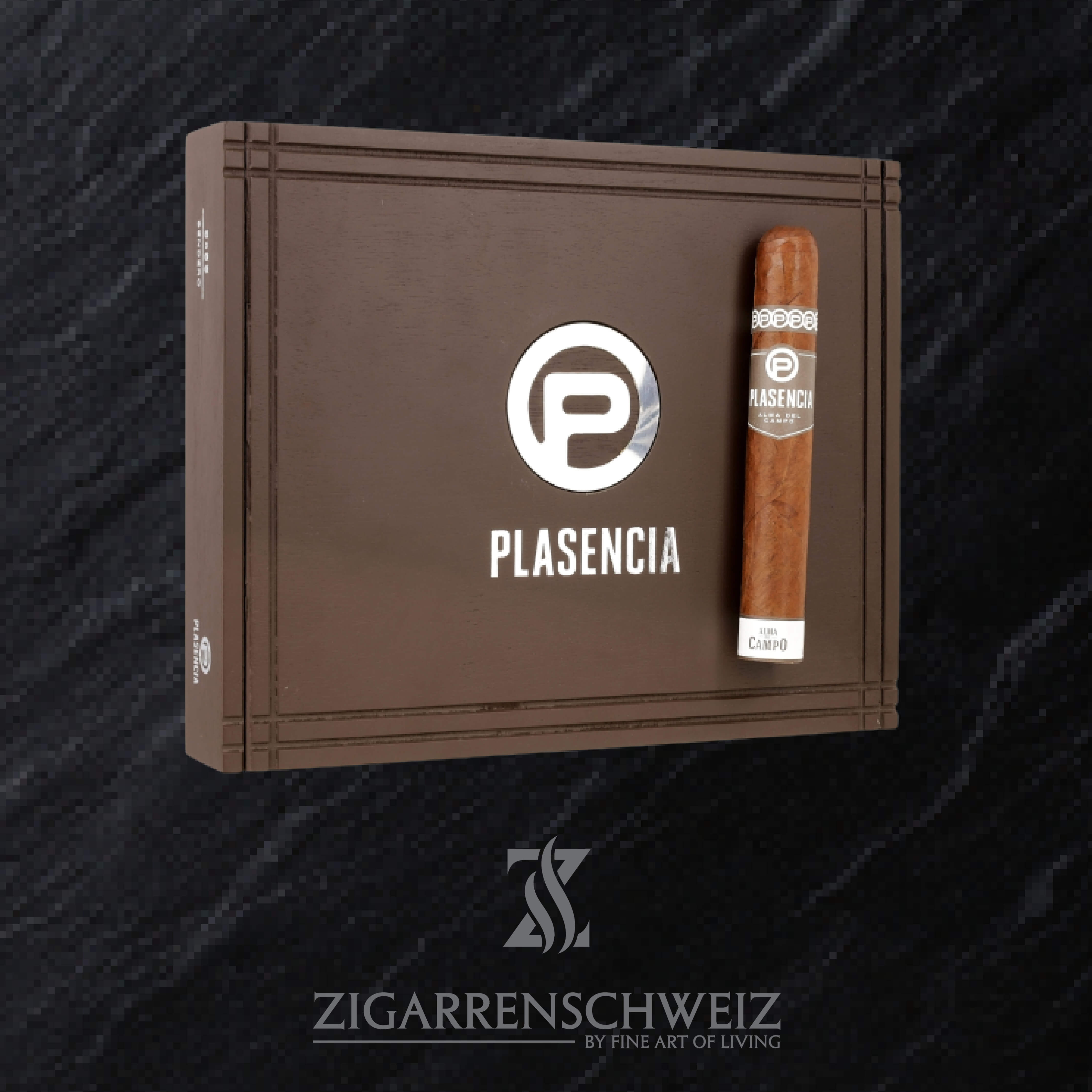 geschlossene Kiste Plasencia Alma del Campo Sendero Zigarren im Toro Gordo Format