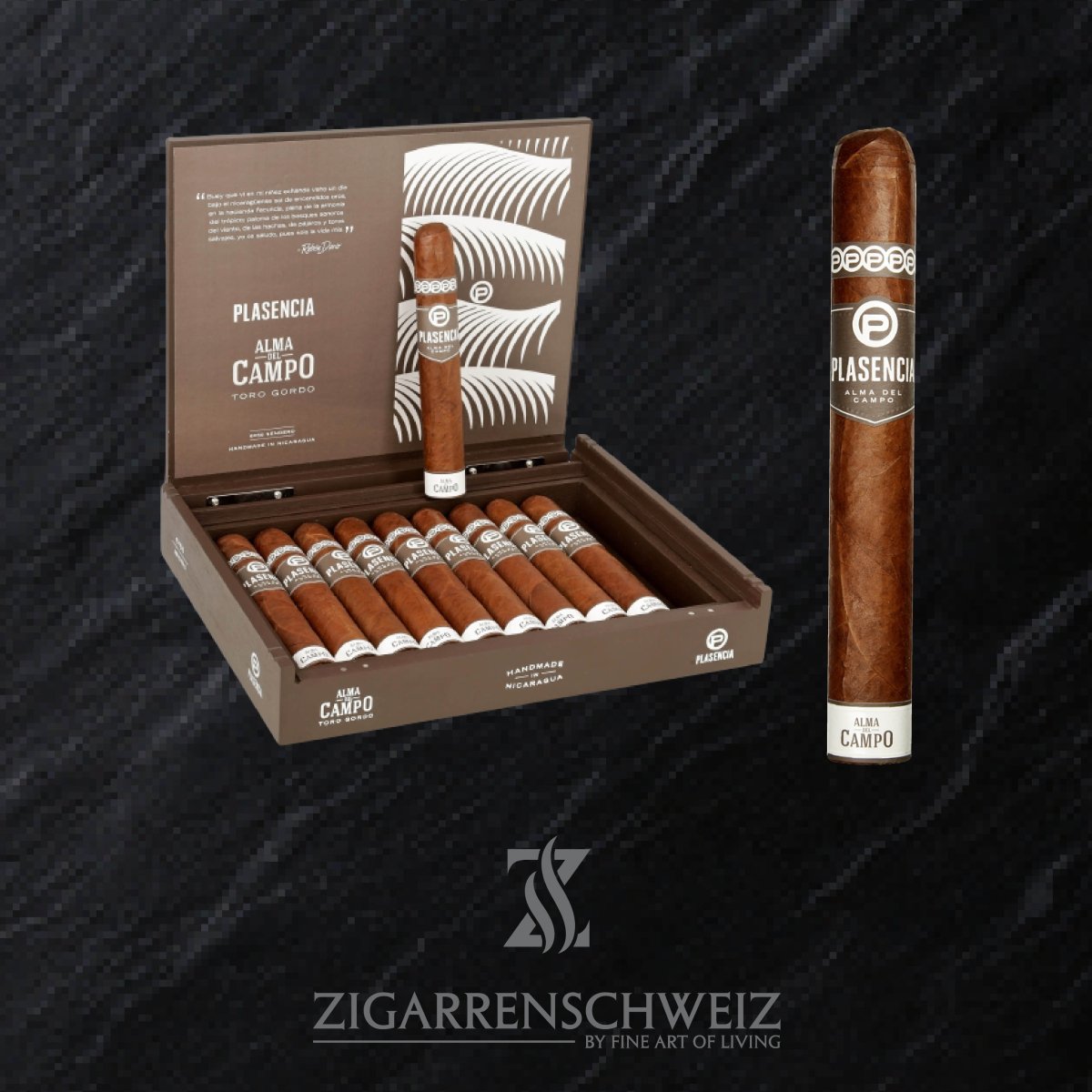 Plasencia Alma del Campo Sendero (Toro Gorda) - Zigarrenschweiz Online Zigarren Boutique - 