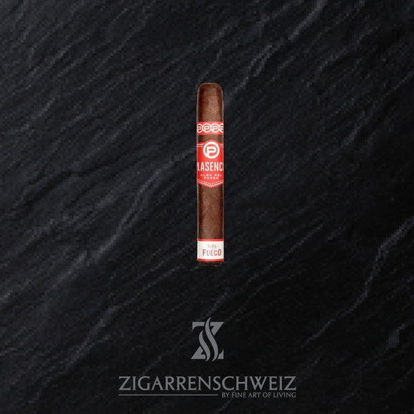 Plasencia Alma del Fuego Candente, einzelne Robusto Zigarre mit sonnengewachsenem Jalapa-Deckblatt