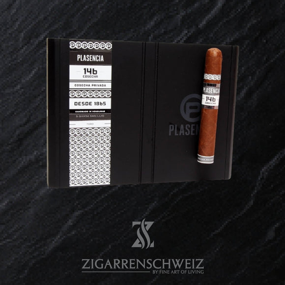 Plasencia Cosecha 146 San Luis, geschlossene 10er Zigarrenkiste aus Holz mit Plasencia Logo