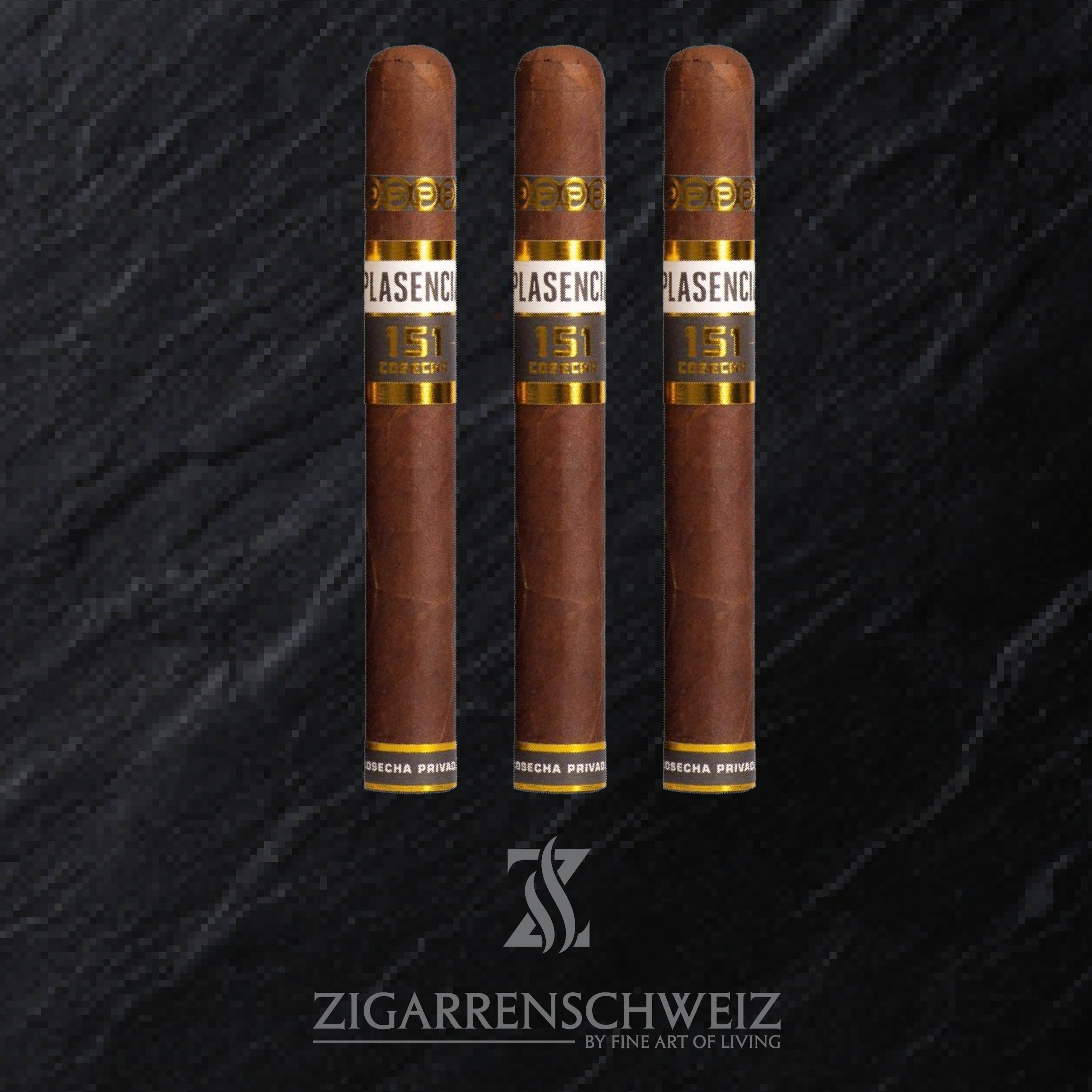 Plasencia Cosecha 151 San Diego (Corona Gorda) Zigarren 3er Etui von Zigarren Schweiz