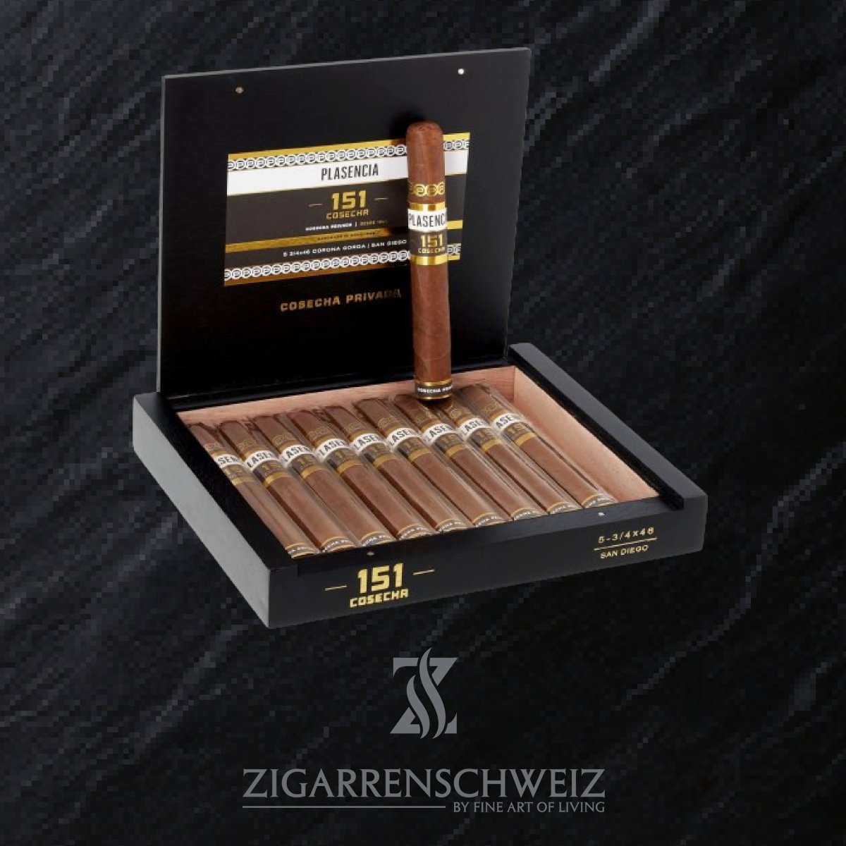 Plasencia Cosecha 151 San Diego (Corona Gorda) - Zigarrenschweiz Online Zigarren Boutique - 