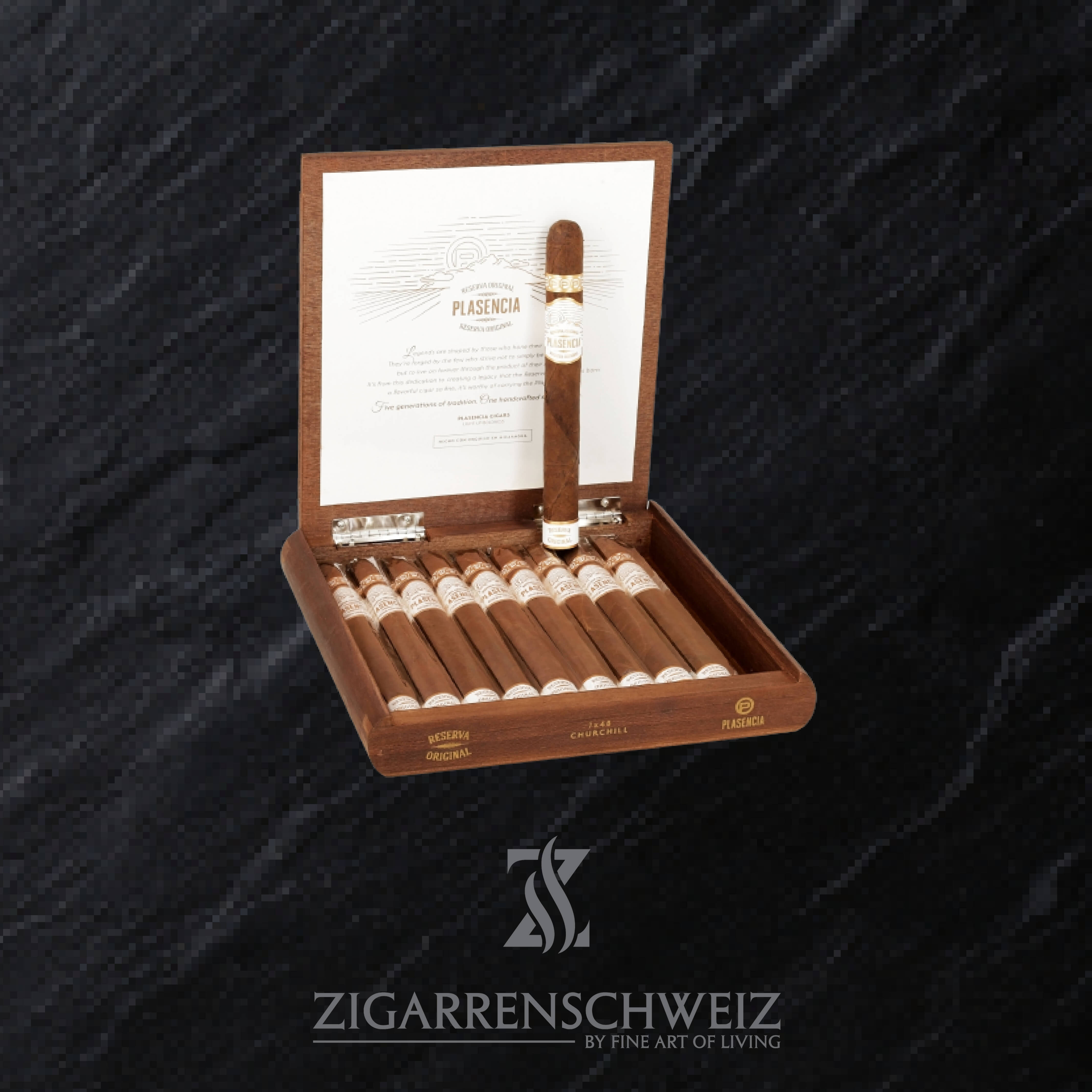 Plasencia Reserva Original Zigarren Kiste offen