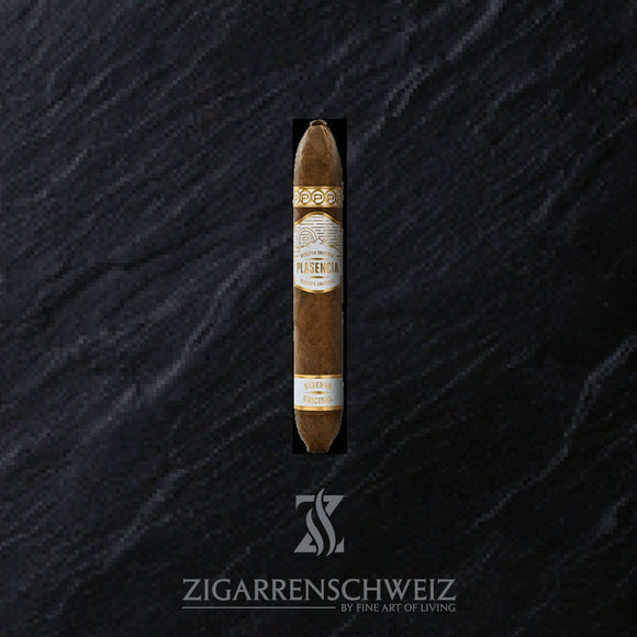 Plasencia Reserva Original Cortez, einzelne Figurado Zigarre mit coloradofarbenem Deckblatt