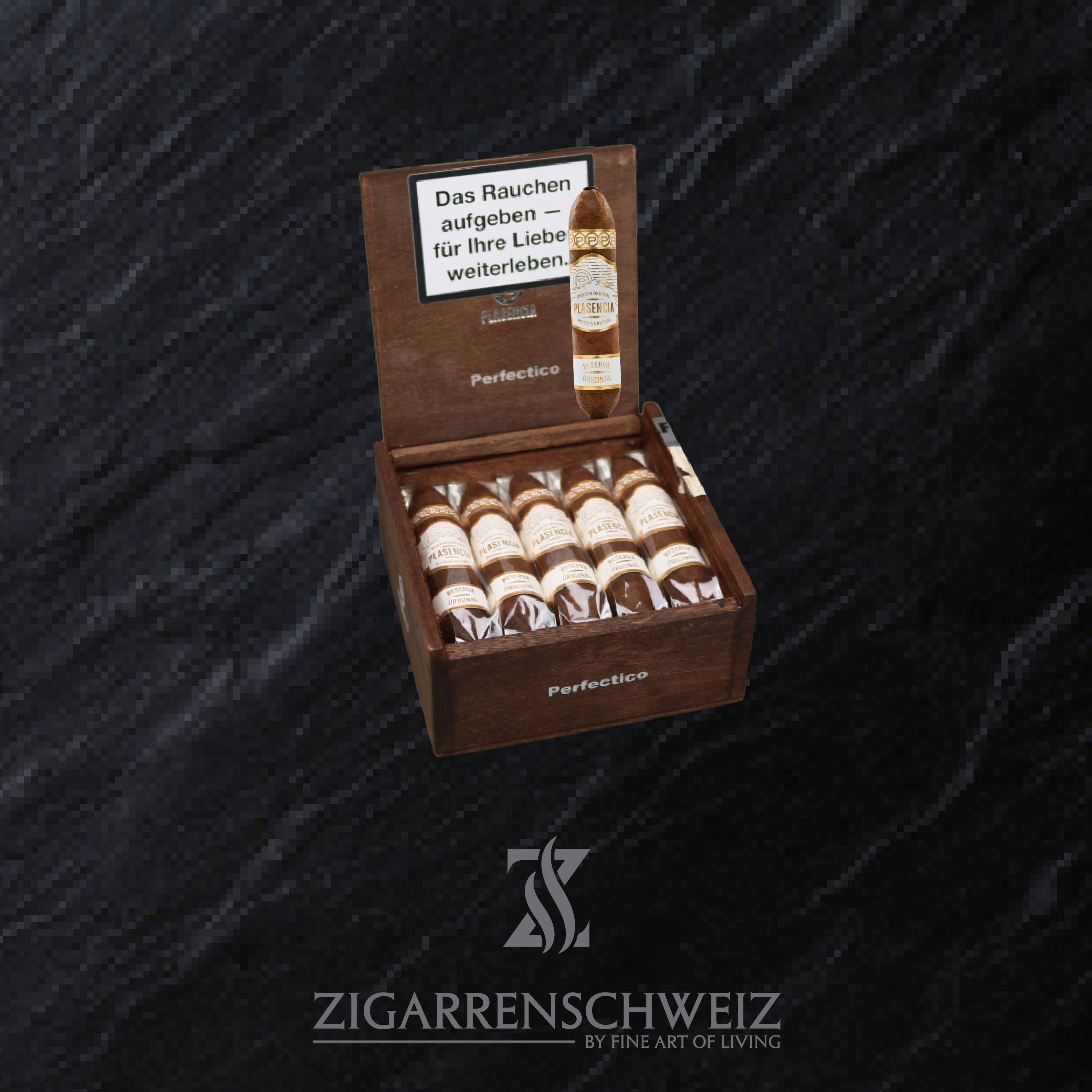 Plasencia Reserva Original Perfectico Zigarren Kiste offen