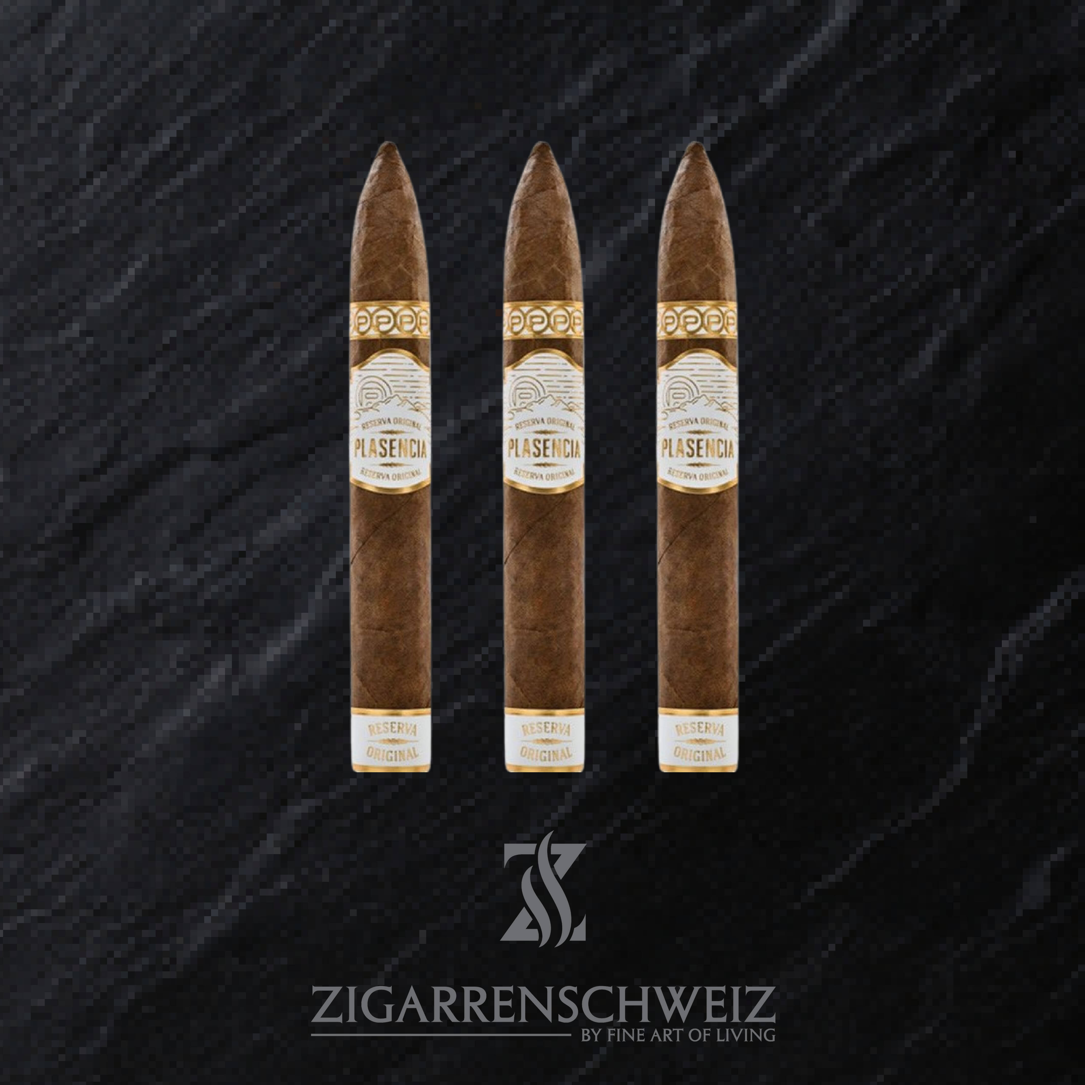Plasencia Reserva Original Piramide Zigarren 3er Etui von Zigarren Schweiz