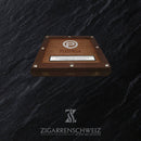 Plasencia Reserva Original Piramide, geschlossene 10er Zigarrenkiste aus Holz mit Plasencia Logo