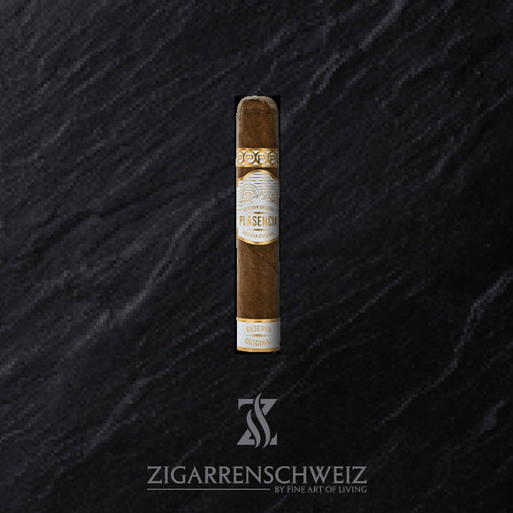 Plasencia Reserva Original Robusto, einzelne Robusto Zigarre mit coloradofarbenem Deckblatt