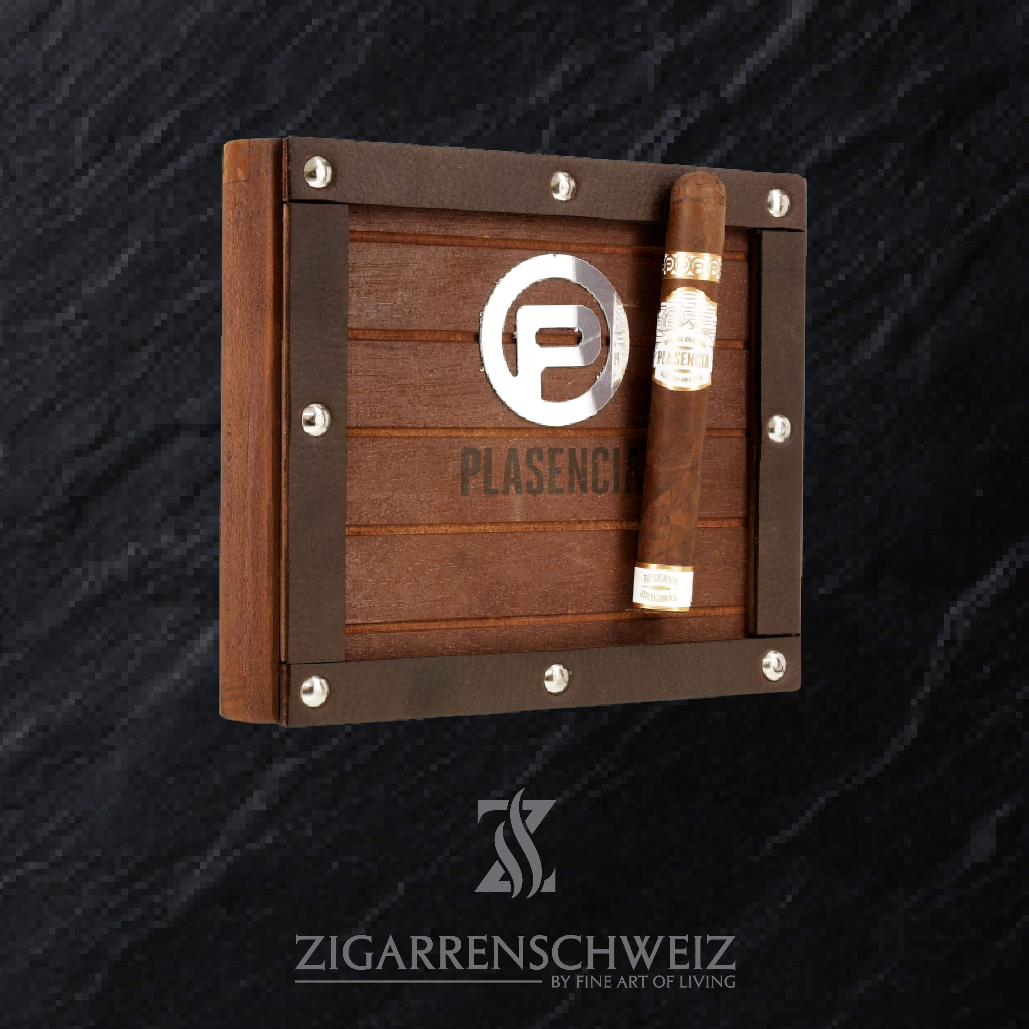 Plasencia Reserva Original Toro Zigarren Kiste geschlossen