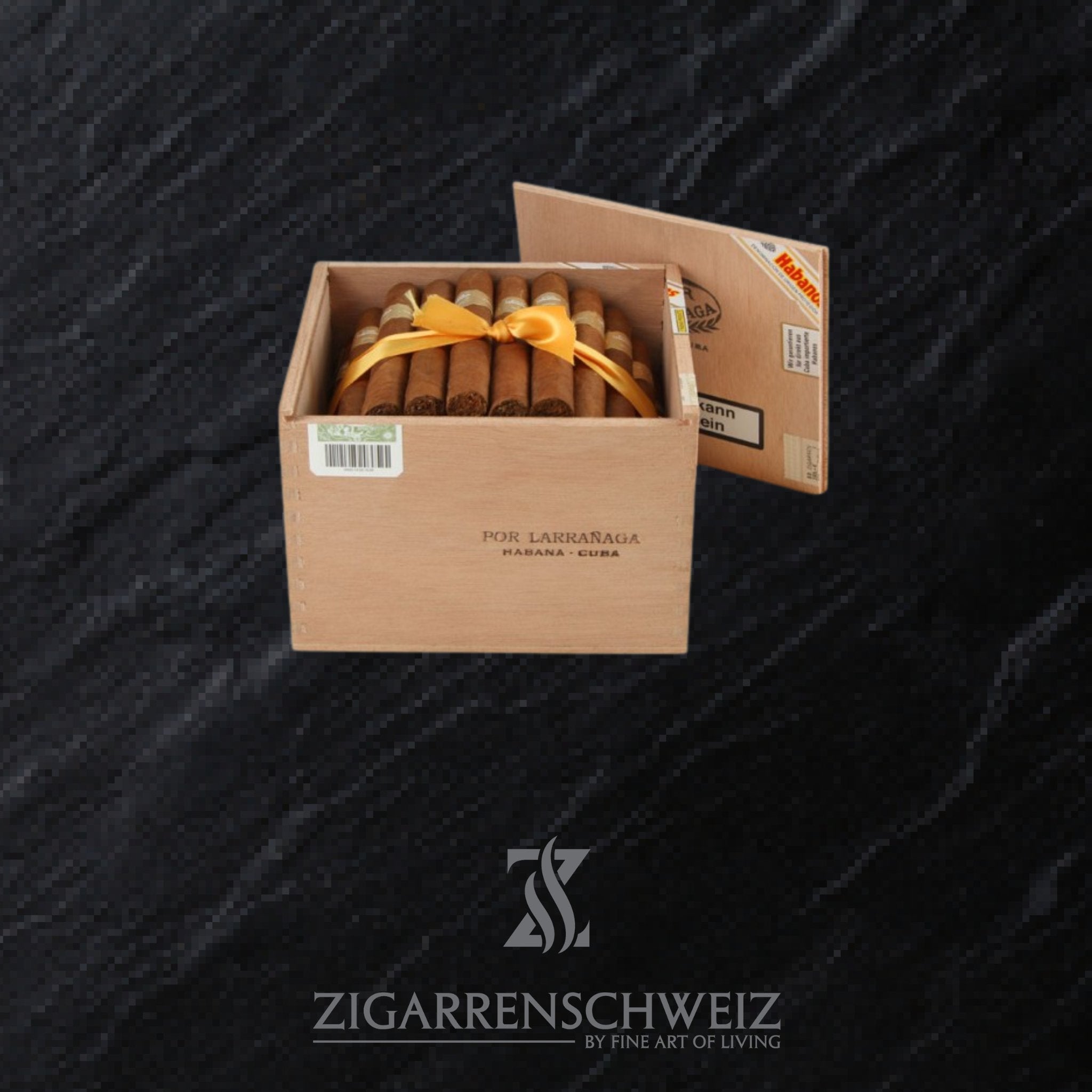 offene 25er Kiste Por Larranaga Zigarren im Petit Coronas Format