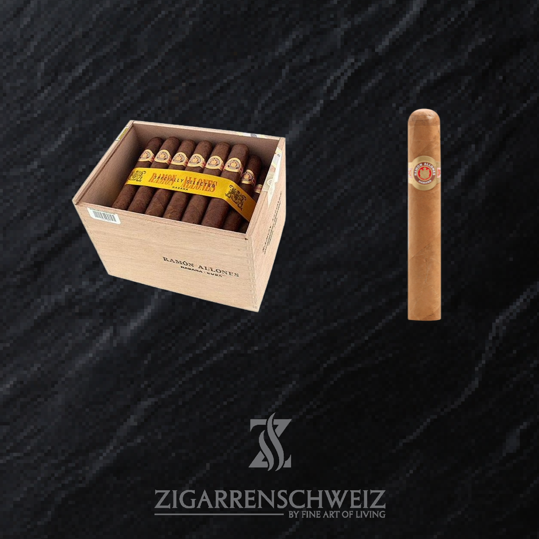 Ramon Allones Specially Selected Zigarrenbox 50 geoffnet Zigarre