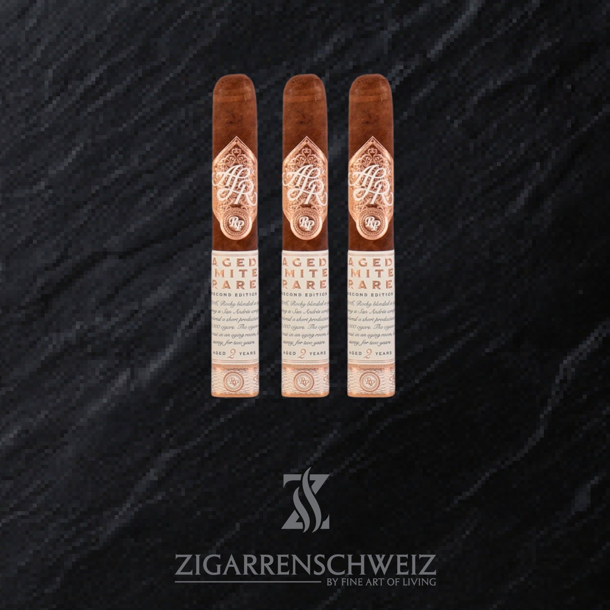 3er Etui Rocky Patel A.L.R. Second Edition Zigarren im Sixty Format
