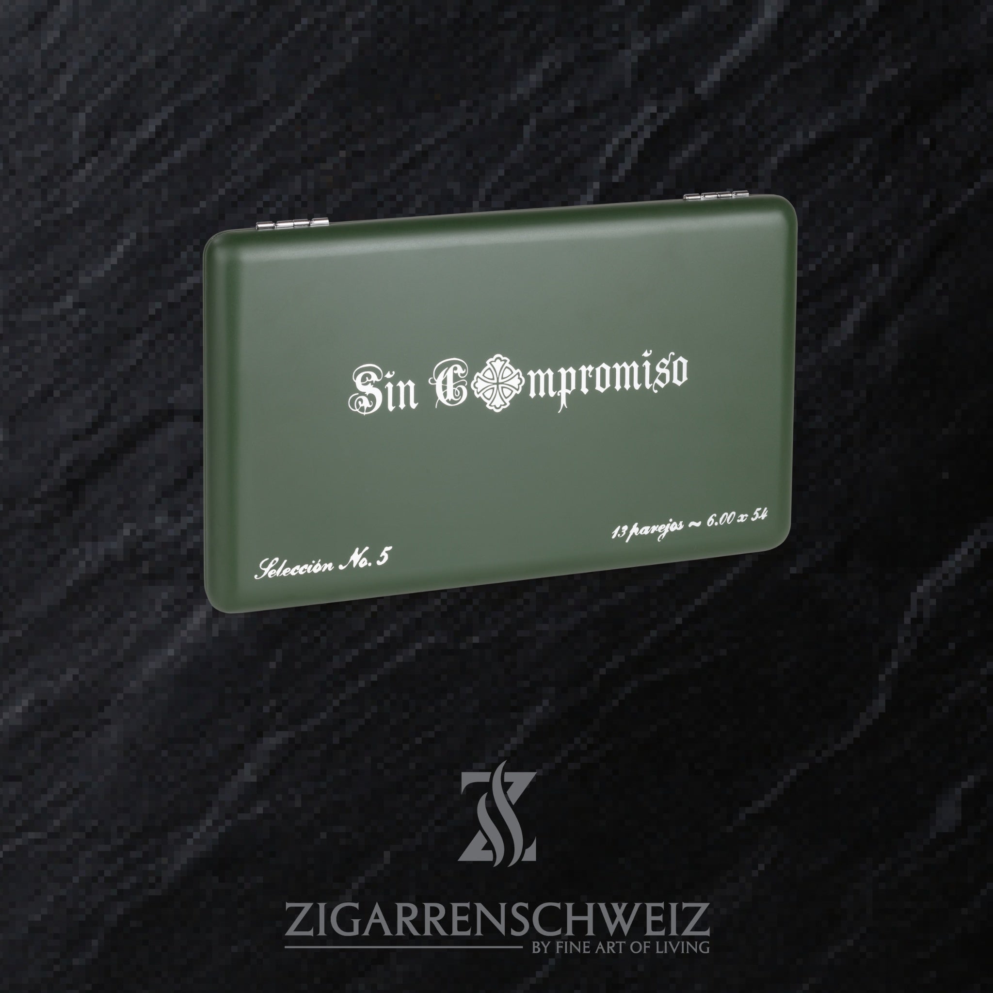 Verpackung Kiste SAKA Sin Compromiso No. 5 Zigarren im Toro Grande Format