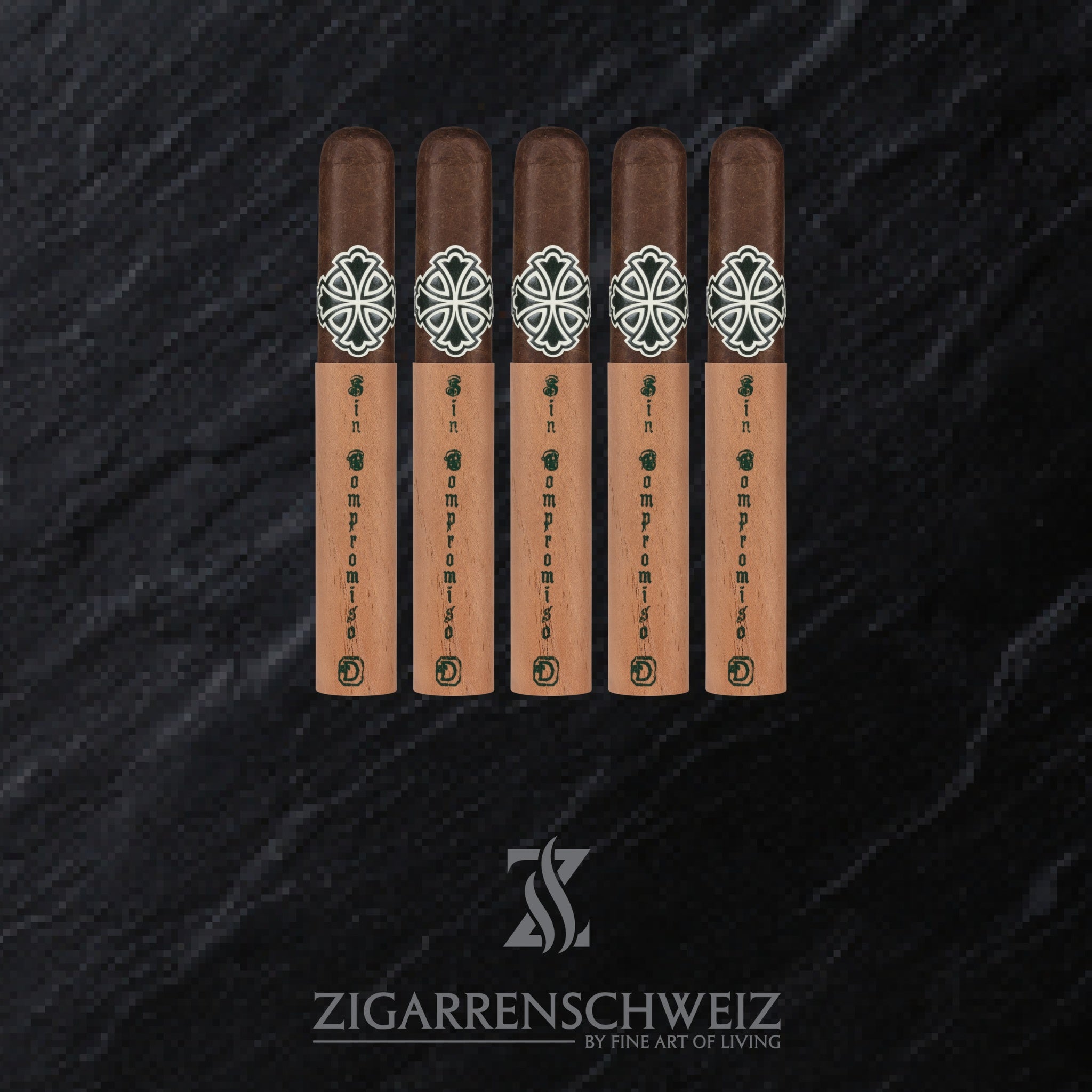 5er Box SAKA Sin Compromiso No. 5 Zigarren im Toro Grande Format