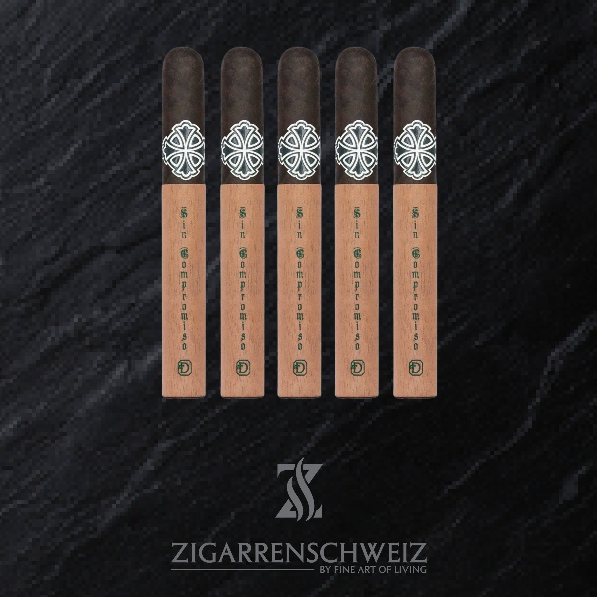 5er Box SAKA Sin Compromiso No. 7 Zigarren im Double Corona Format