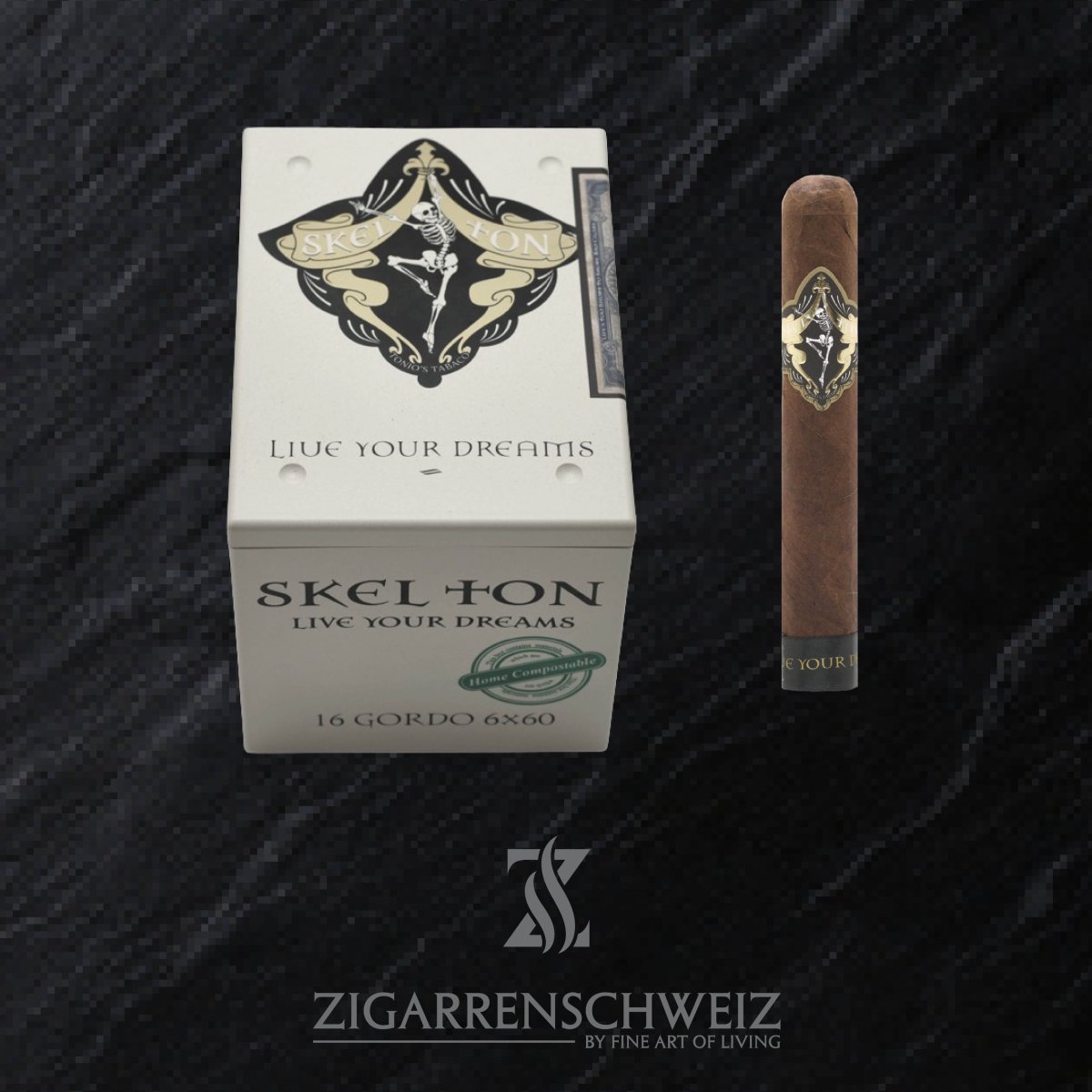 Skel Ton Live your Dreams Gordo - Zigarrenschweiz Online Zigarren Boutique - 