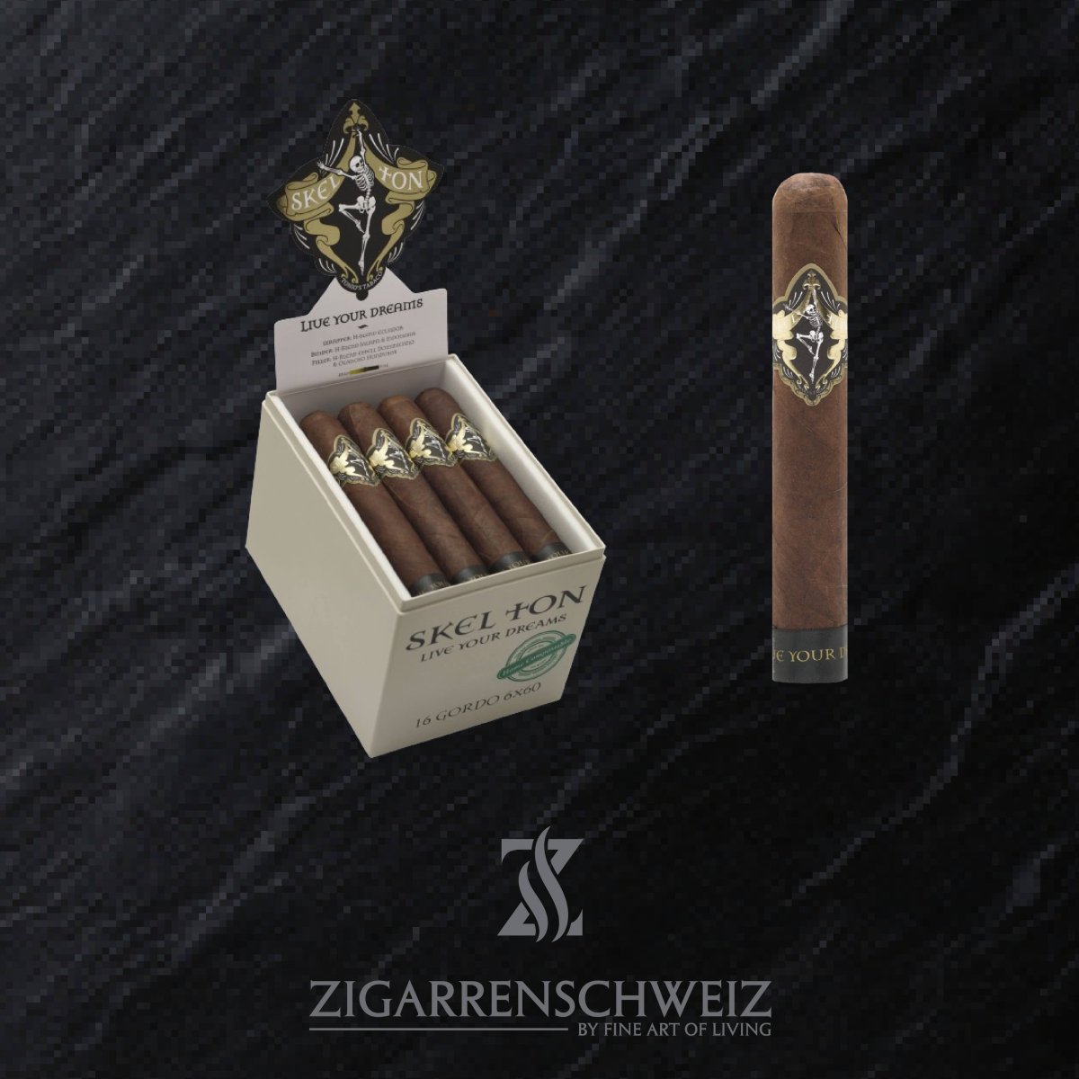Skel Ton Live your Dreams Gordo - Zigarrenschweiz Online Zigarren Boutique - 